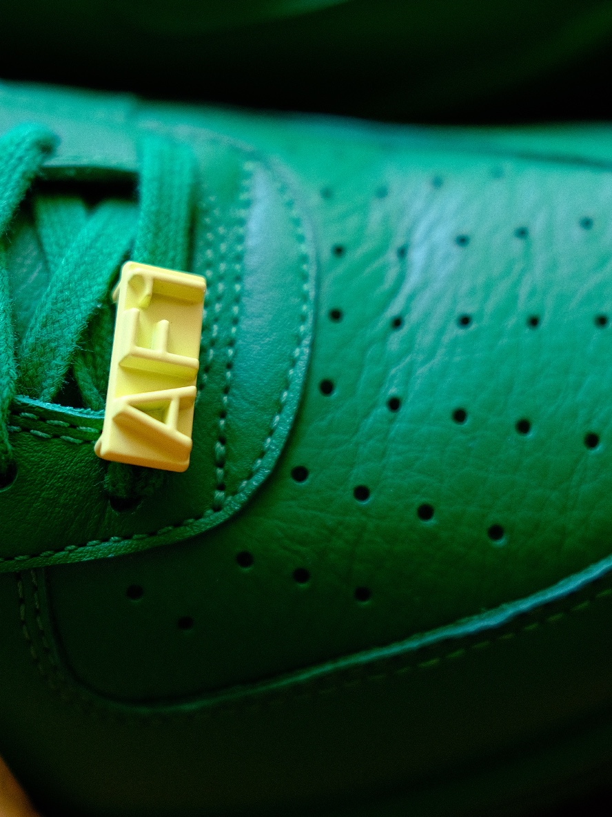 Nike x Ambush Air Force 1 Low SP Pine Green and Citron 착용 스타일 - 5