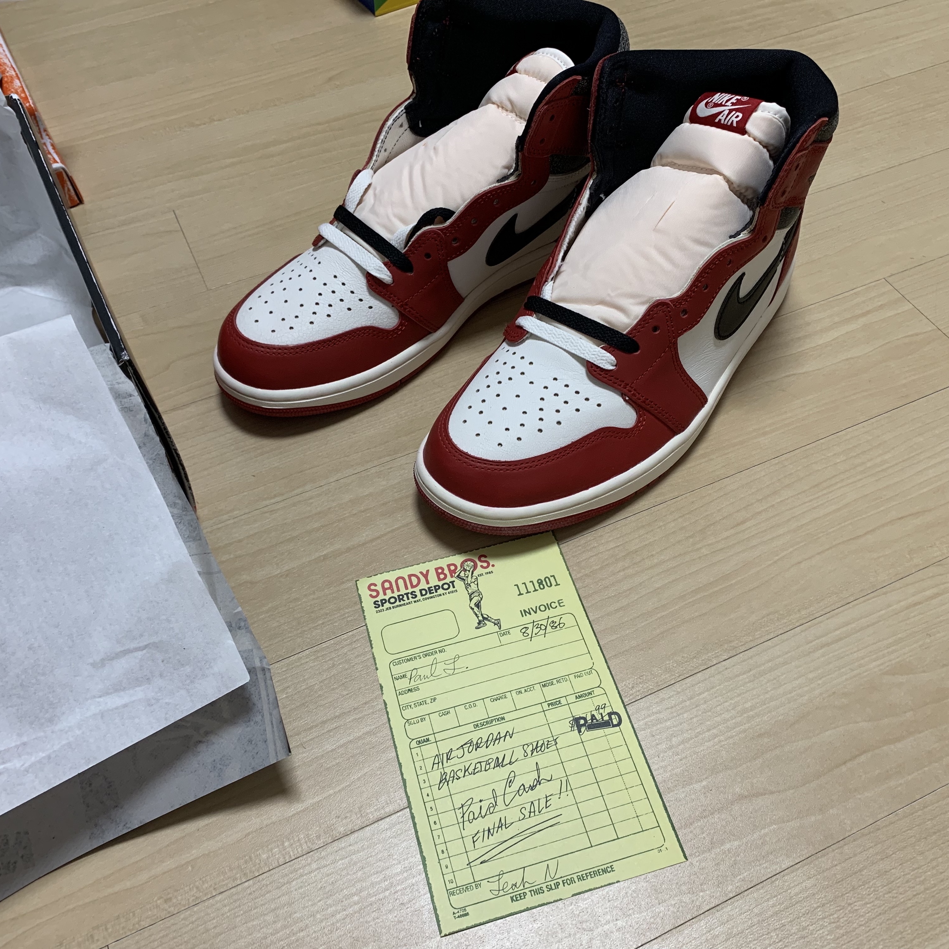 Jordan 1 Retro High OG Chicago 2022 착용 스타일