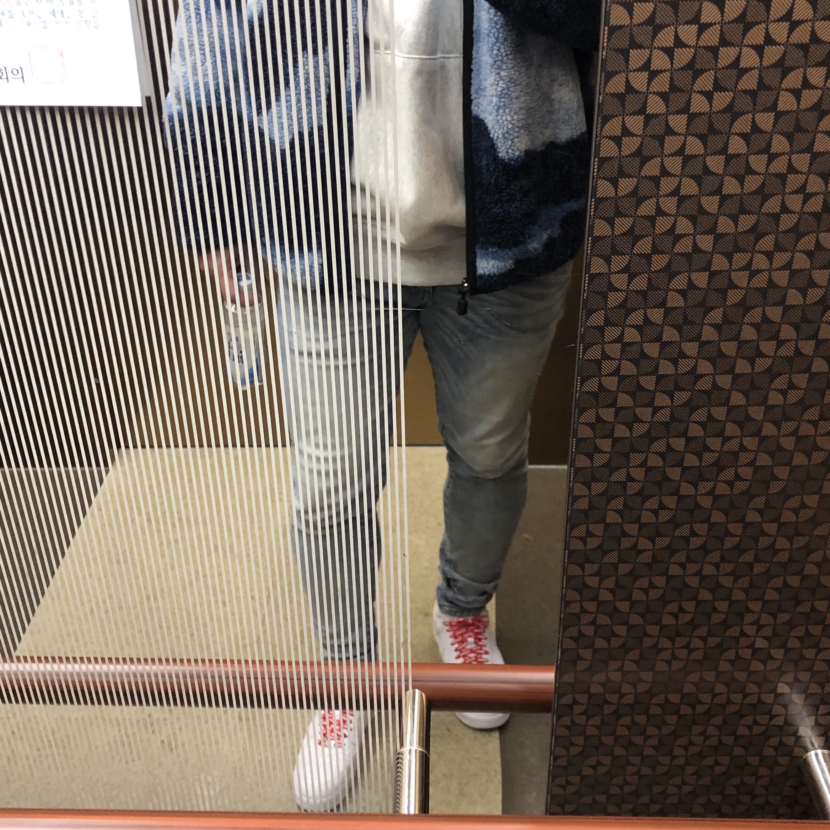 Nike x Supreme Air Force 1 Low White, Supreme x The North Face Bleached Denim Print Fleece Jacket Indigo - 21FW 착용 스타일