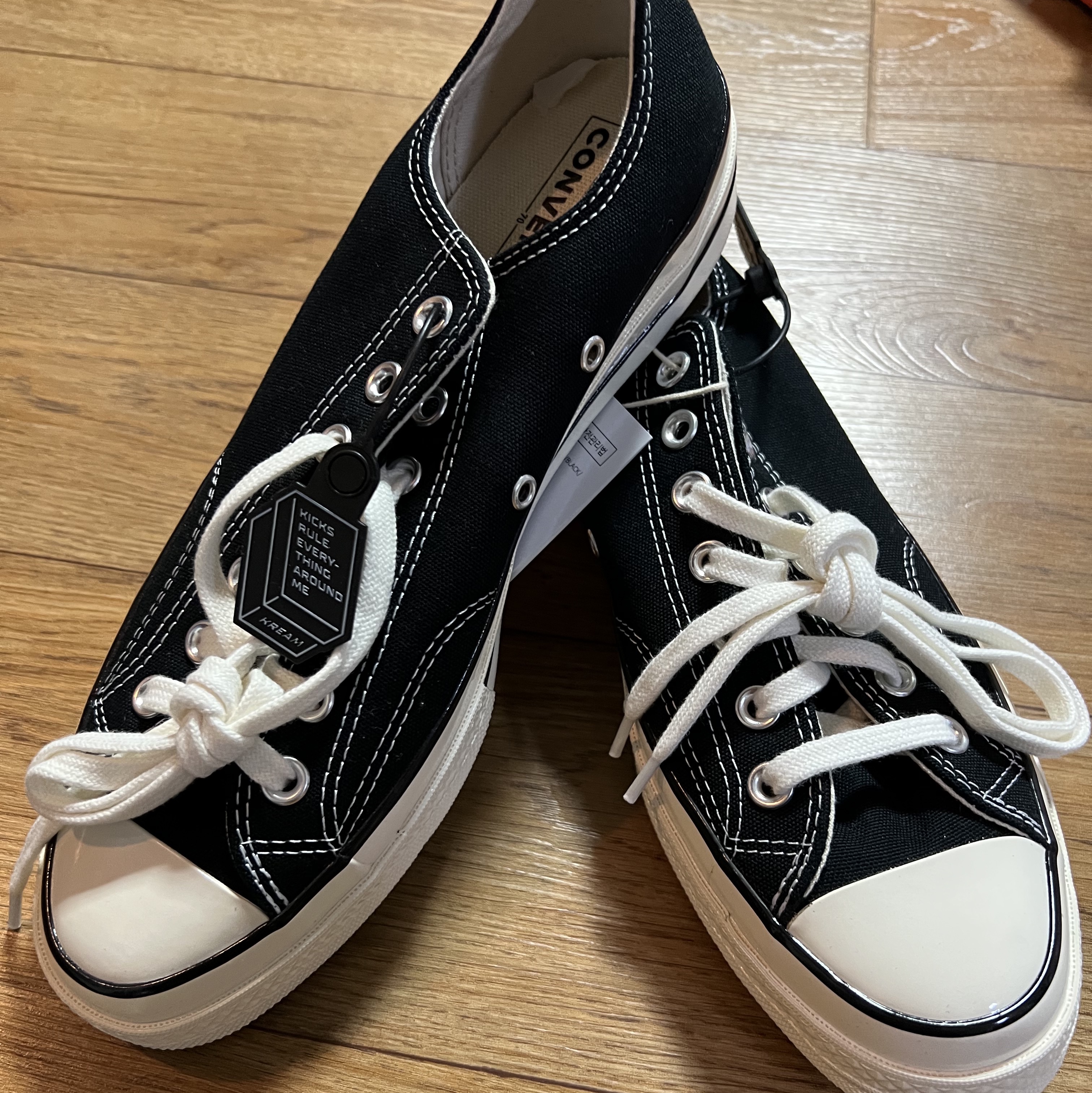 Converse Chuck 70 Ox Black - Standard 착용 스타일