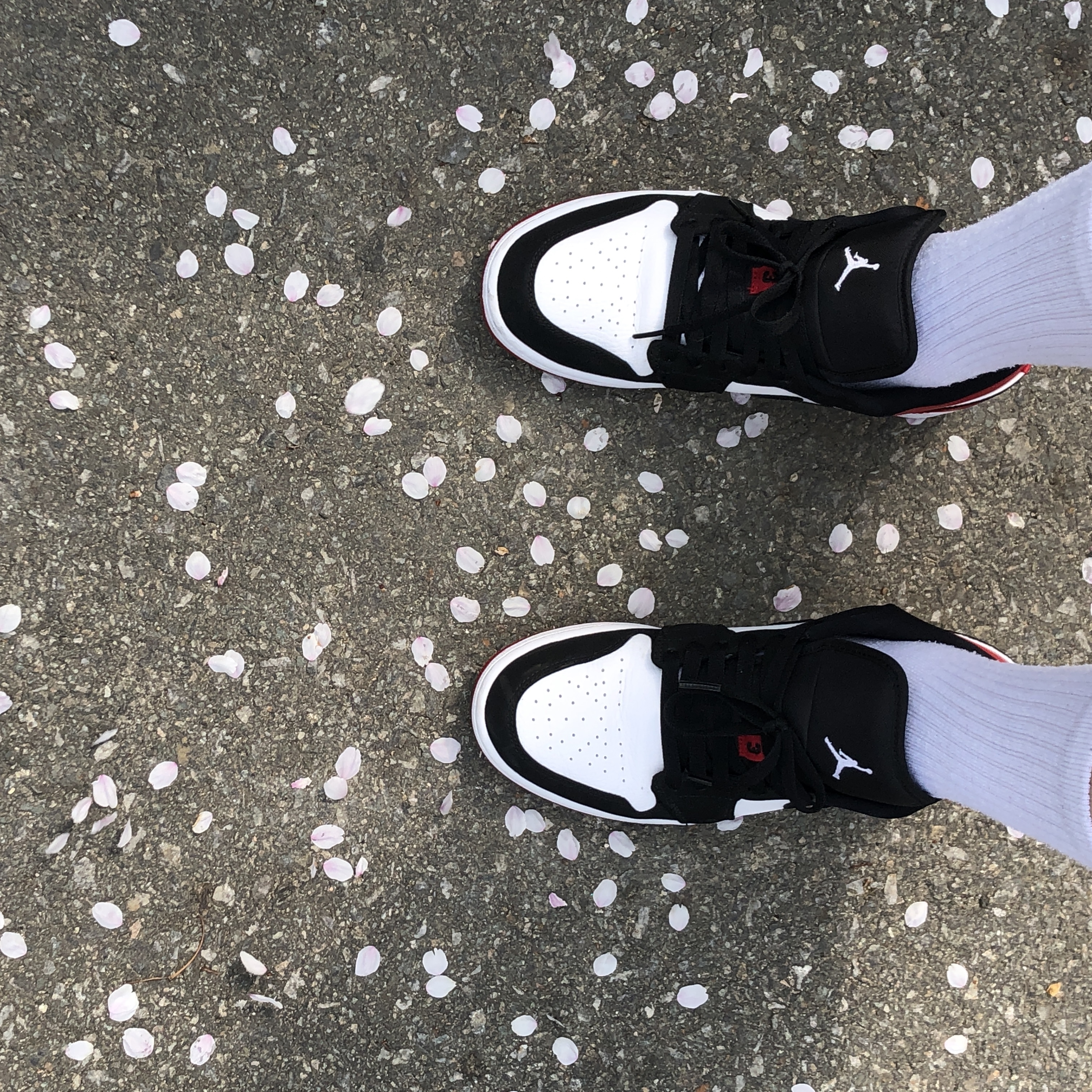 Jordan 1 Low Black Toe 착용 스타일