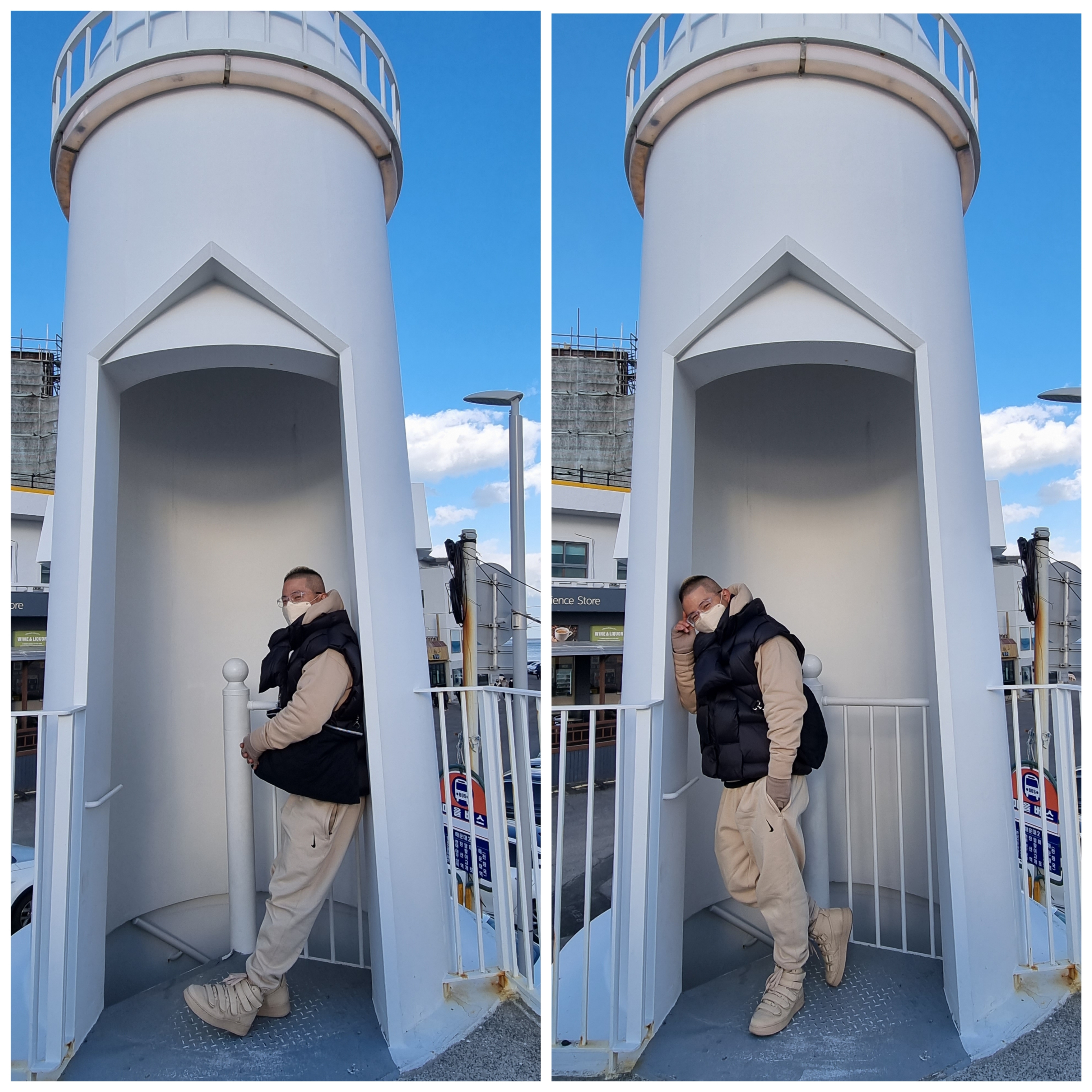 Nike x Billie Eilish NRG Fleece Hoodie Mushroom - Asia, Nike x Billie Eilish NRG Fleece Pants Mushroom - US/EU 착용 스타일 - 3