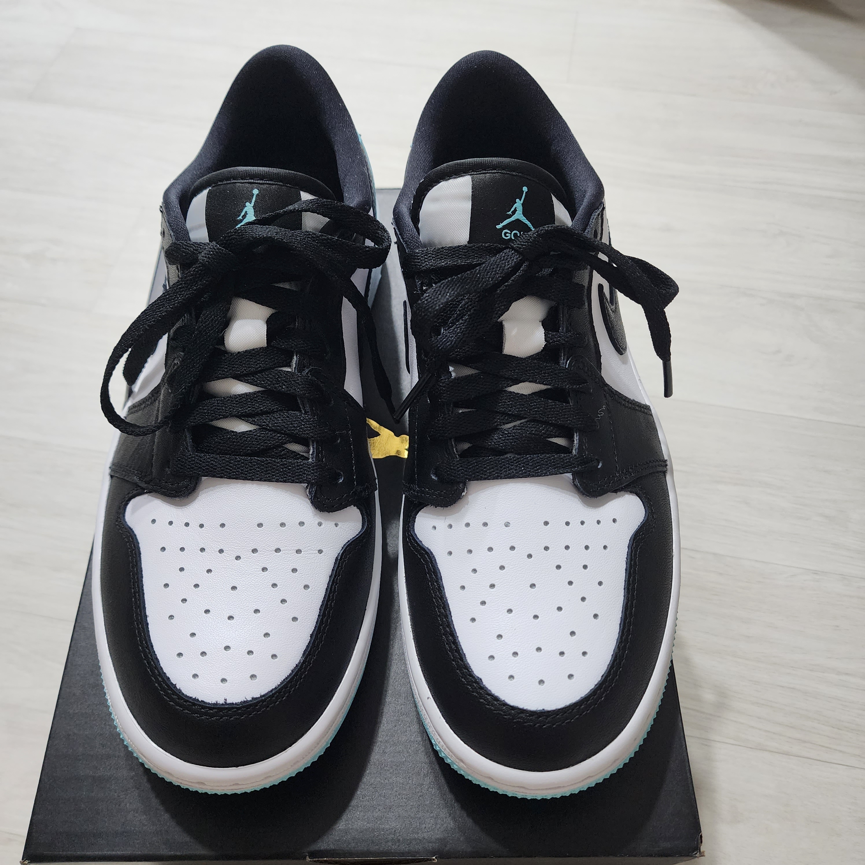 Jordan 1 Low Golf Copa 착용 스타일 - 1