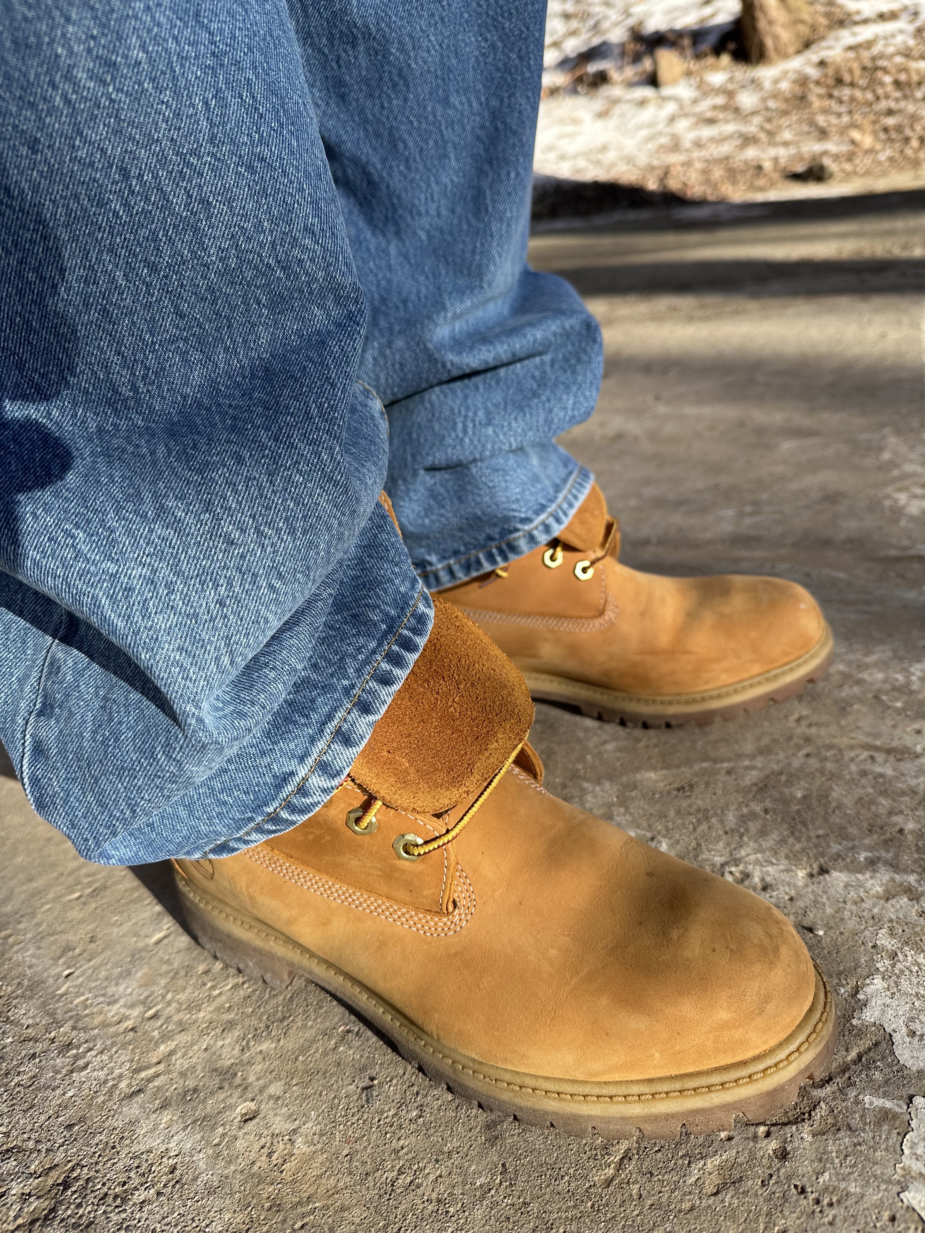 Stussy x Noma t.d. Big OL' Jean Stone Wash 착용 스타일 - 4