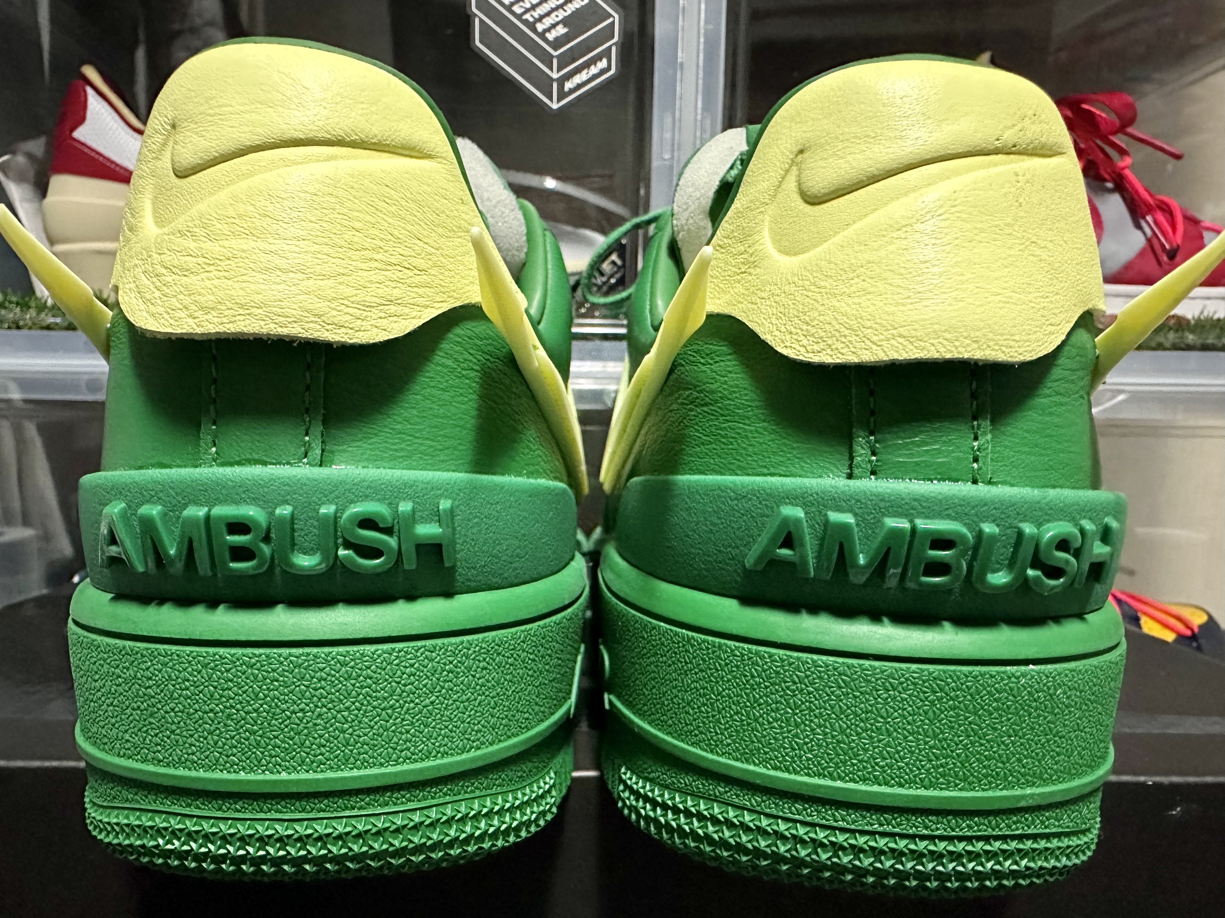 Nike x Ambush Air Force 1 Low SP Pine Green and Citron 착용 스타일 - 4