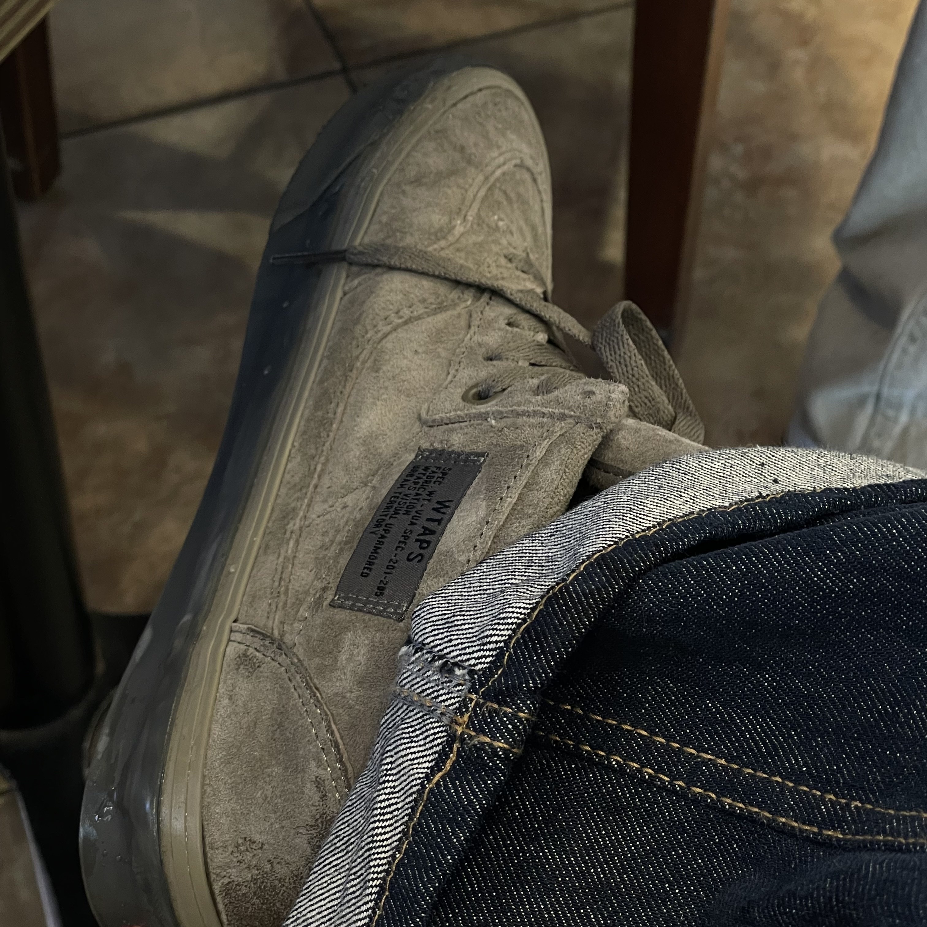 Vans Vault x WTAPS OG Half Cab LX Coyote 착용 스타일