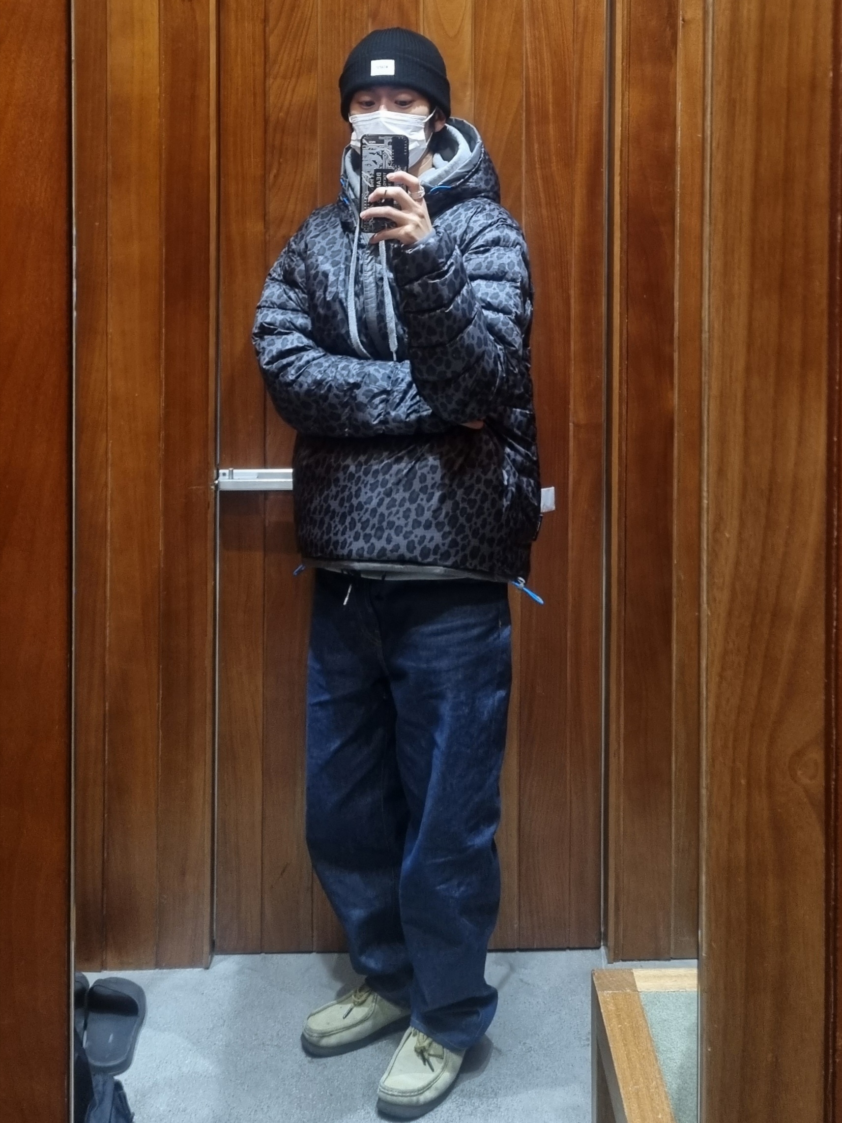 Supreme Baggy Jean Rigid Indigo - 22SS 착용 스타일