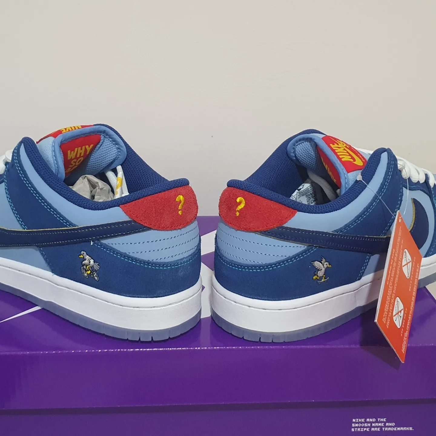 Nike x Why So Sad? SB Dunk Low Pro Coastal Blue 착용 스타일 - 2