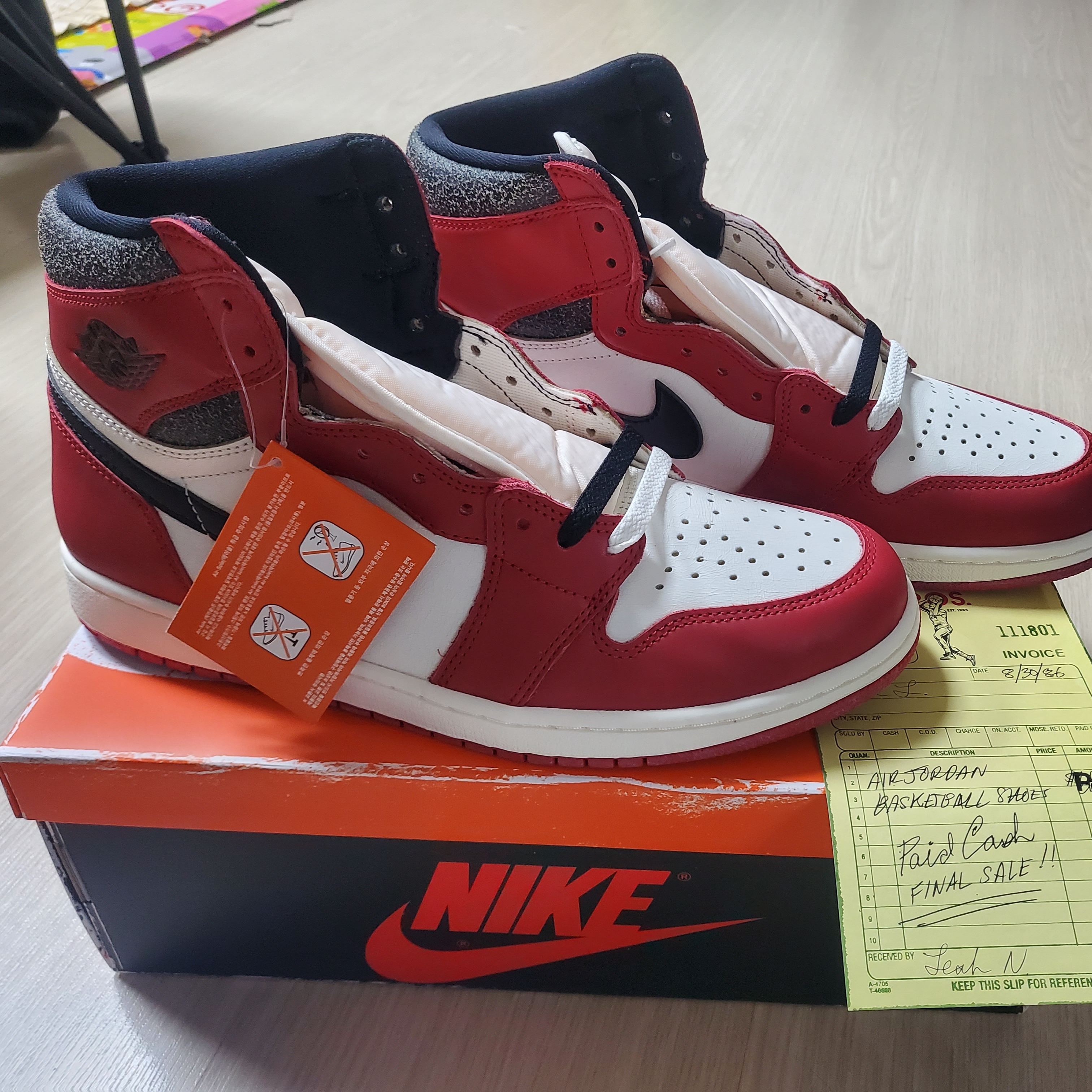 Jordan 1 Retro High OG Chicago 2022 착용 스타일