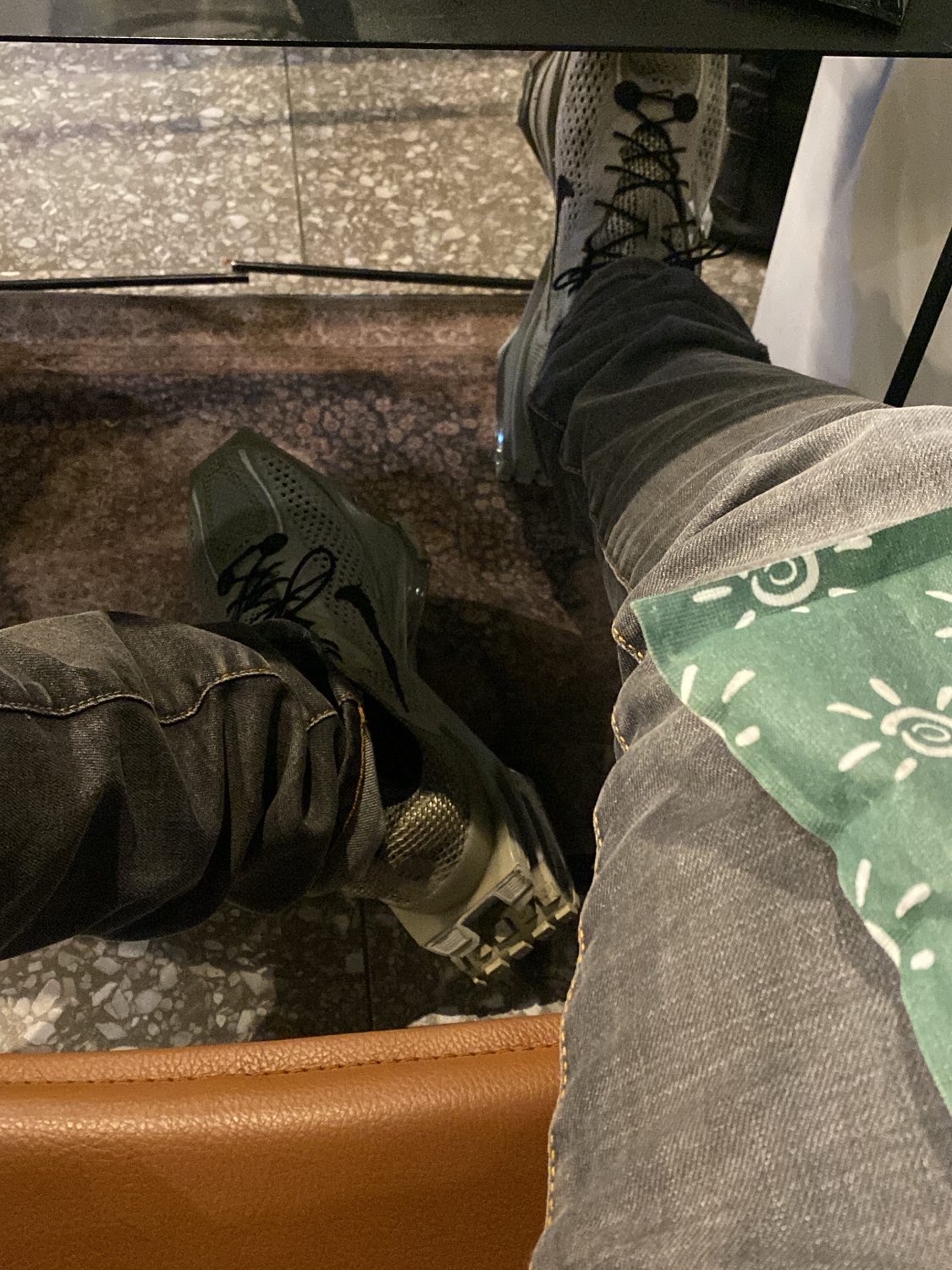 Nike x Matthew M Williams Zoom 004 Stone 착용 스타일