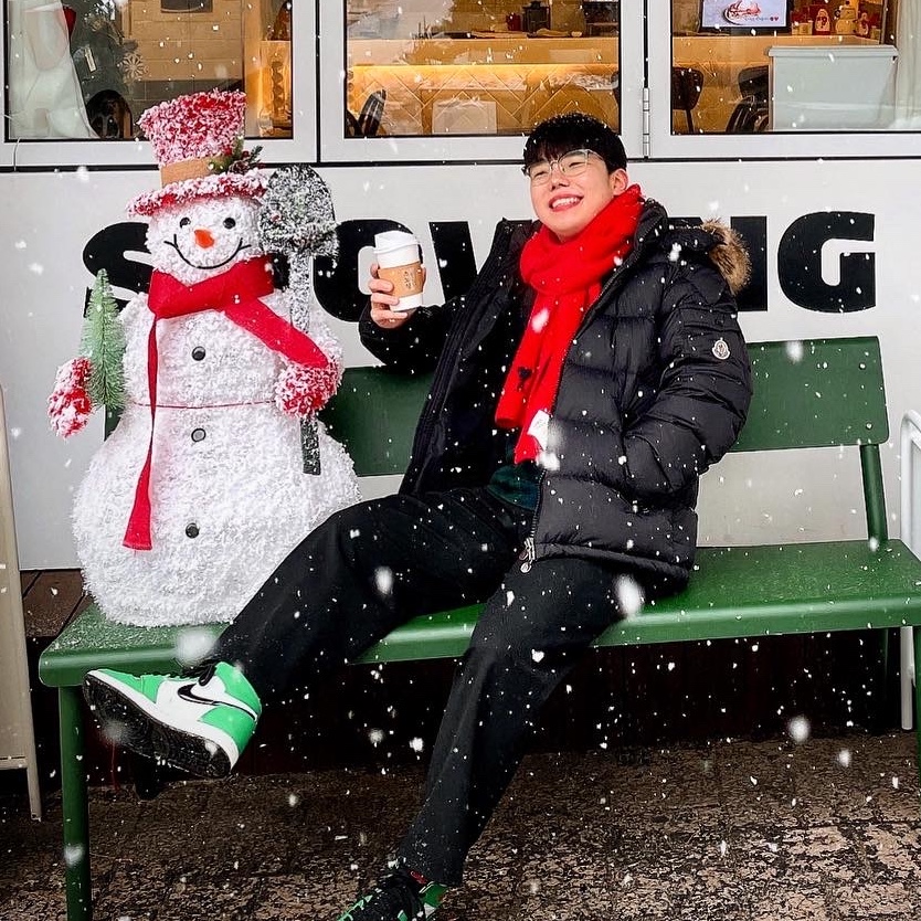 Moncler Mayaf Short Down Jacket Black - 22FW, (W) Jordan 1 Retro High OG Lucky Green 착용 스타일 - 1
