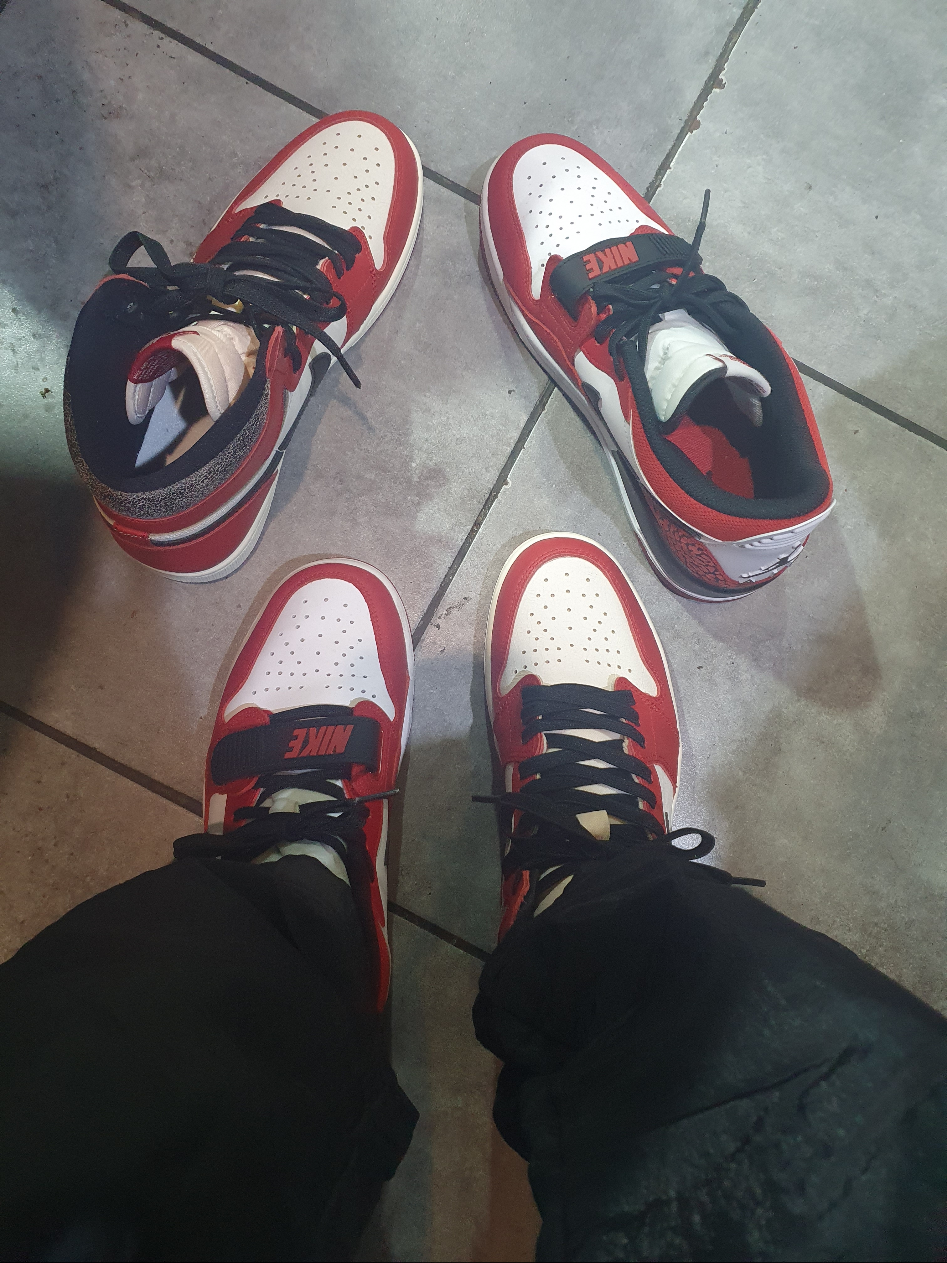 Jordan Legacy 312 Low Chicago 2022, Jordan 1 Retro High OG Chicago 2022 착용 스타일 - 2