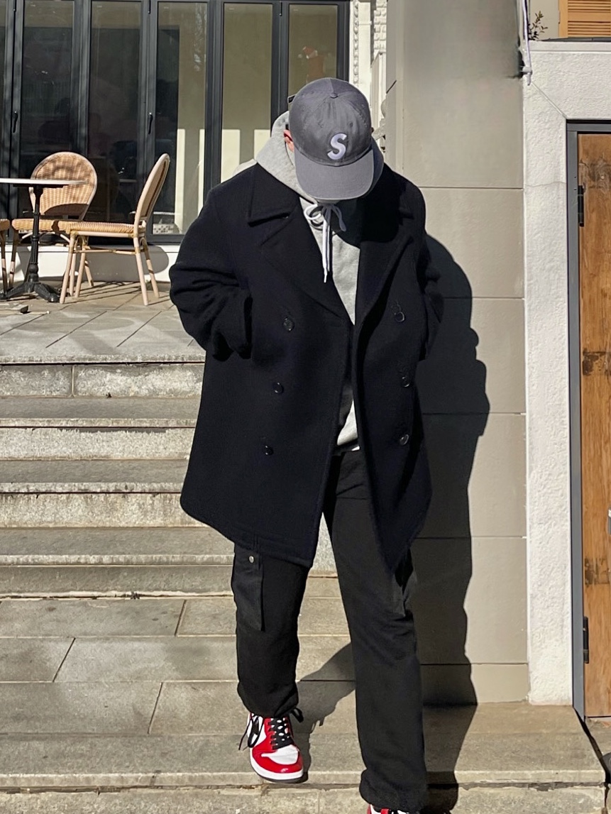 Supreme Pigment Print S Logo 6-Panel Grey - 22FW, Nike M NRG Hoodie Dark Grey Heather 착용 스타일