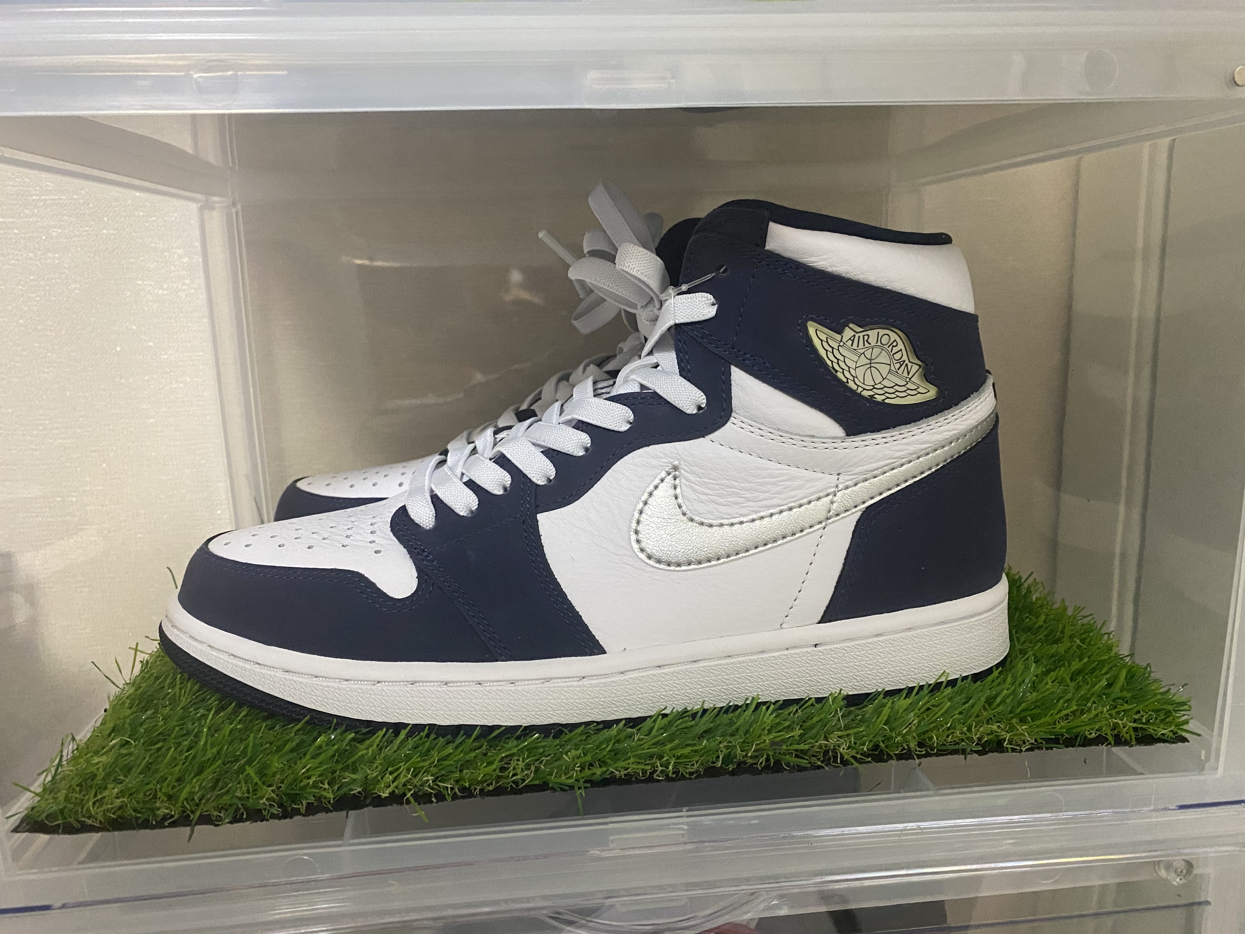 Jordan 1 Retro High OG CO.JP Midnight Navy 착용 스타일