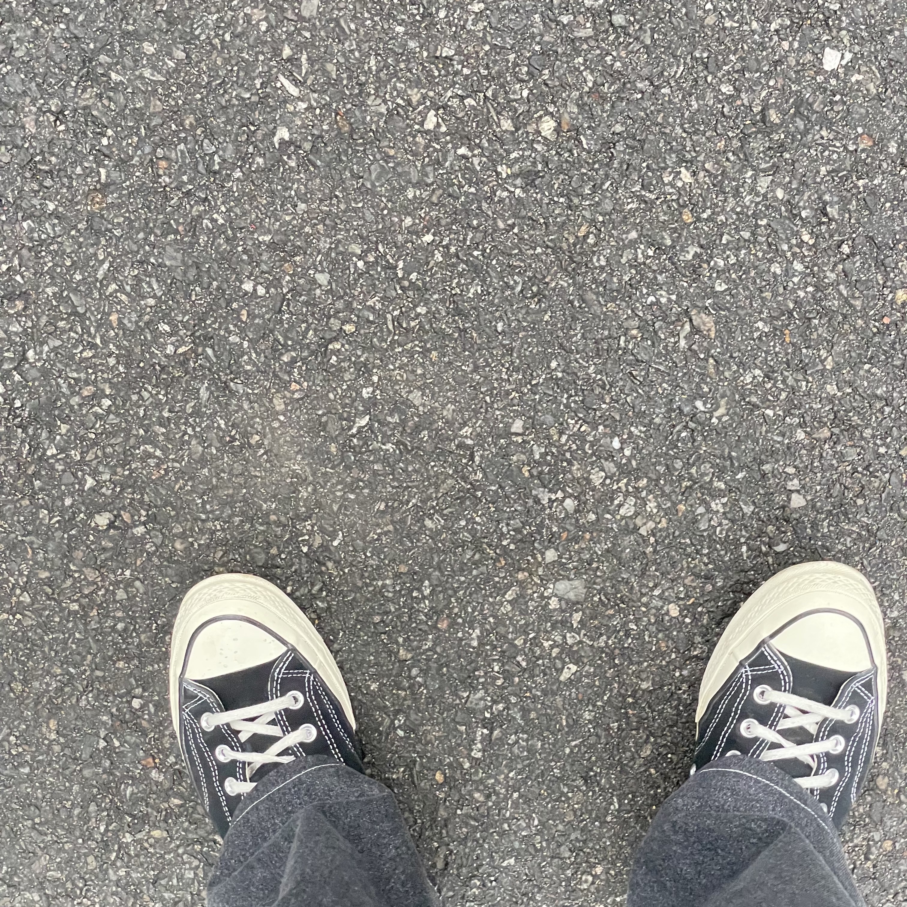 Converse Chuck 70 Ox Black - Standard 착용 스타일
