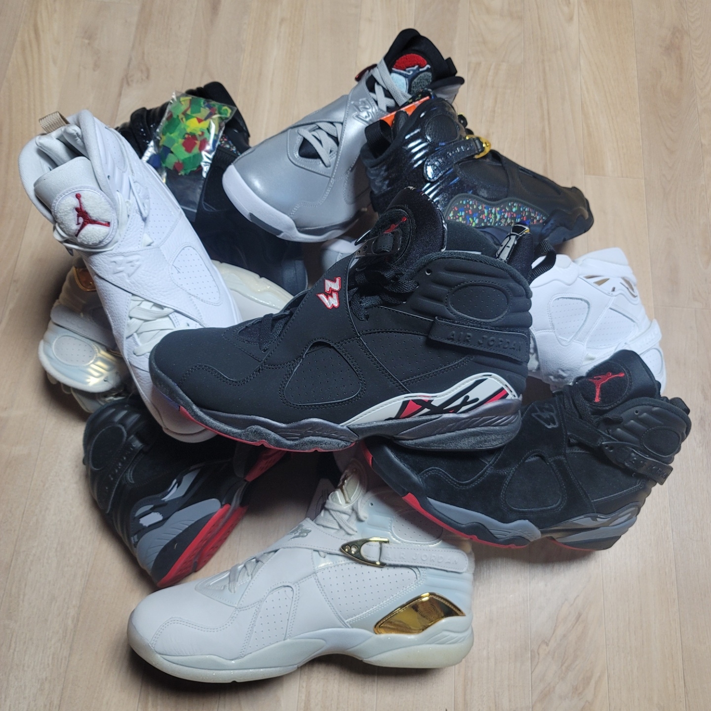 Jordan 8 Retro Playoffs 2013 착용 스타일