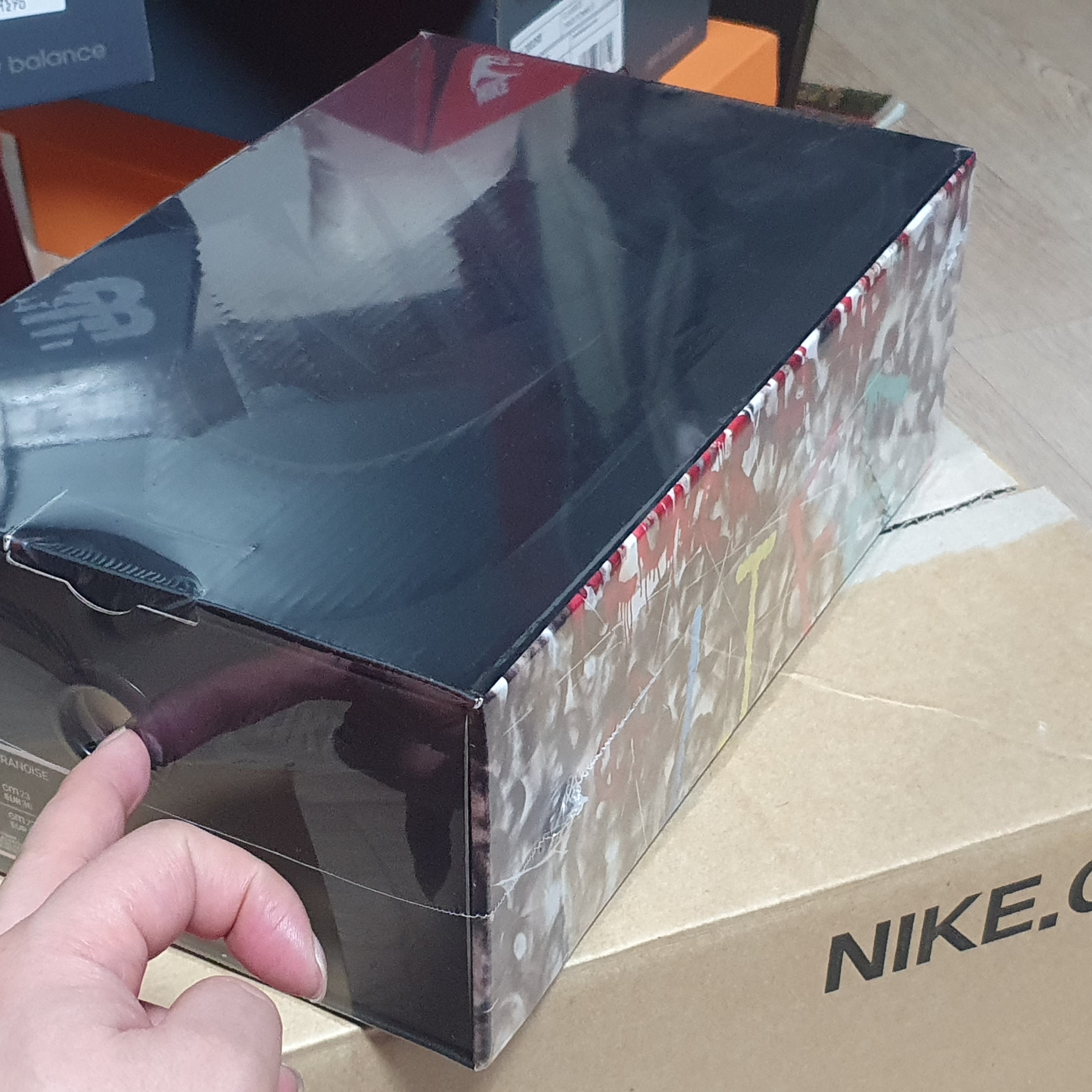 Nike x Peaceminusone Air Force 1 Low Para-Noise 2.0 착용 스타일 - 2