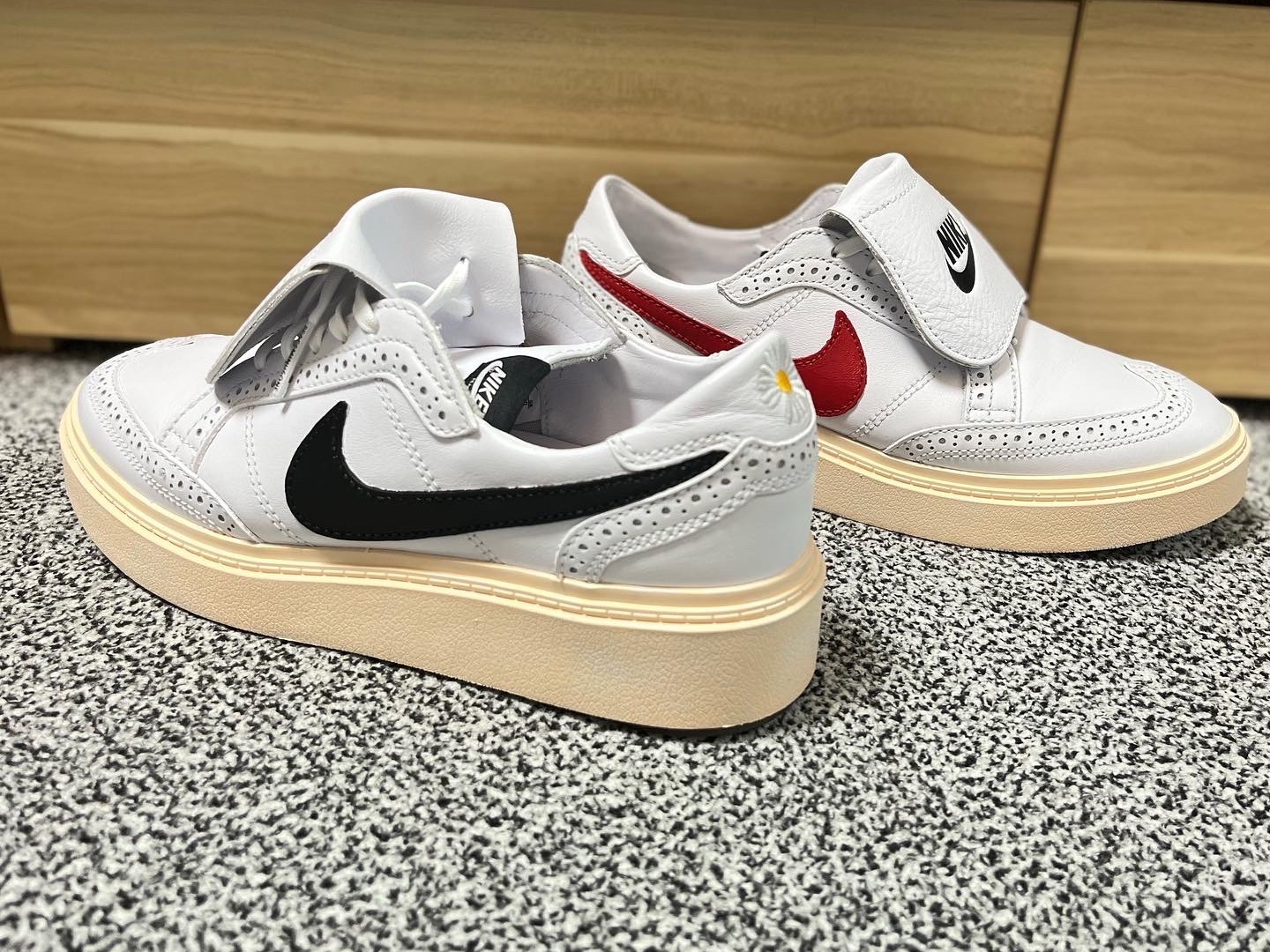 Nike x Peaceminusone Kwondo1 White 착용 스타일 - 2