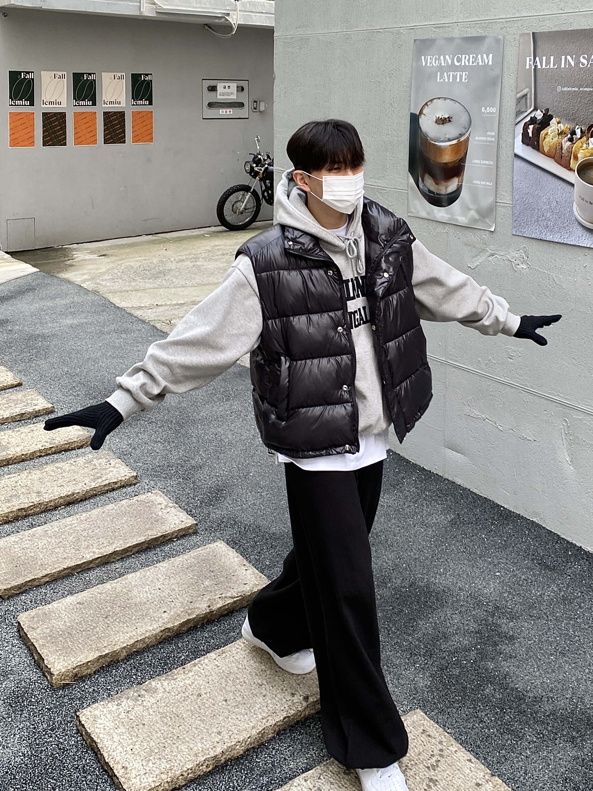 Nike Air Force 1 '07 Low White 착용 스타일 - 5