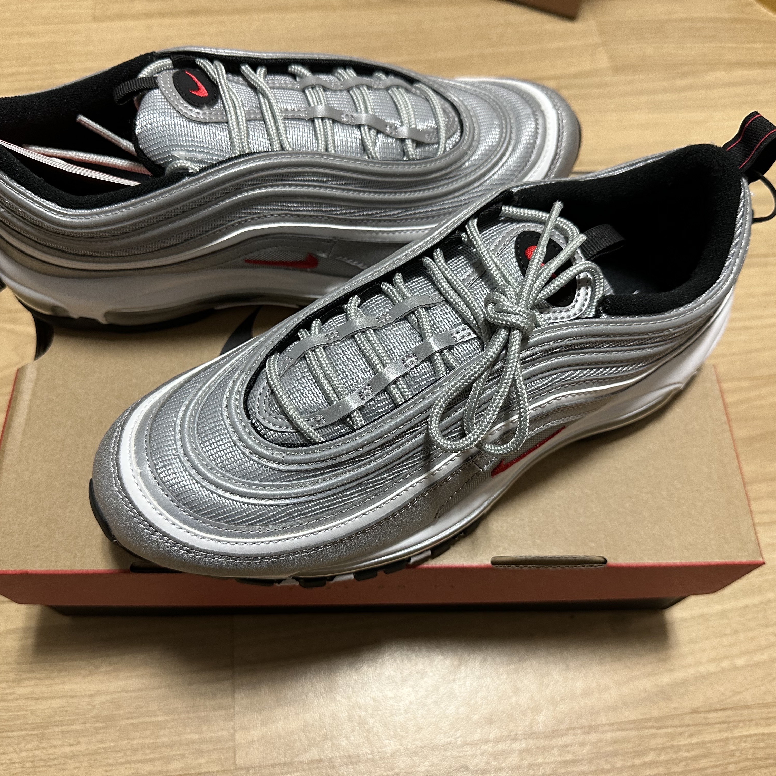 Nike Air Max 97 OG Silver Bullet 2022 착용 스타일 - 2