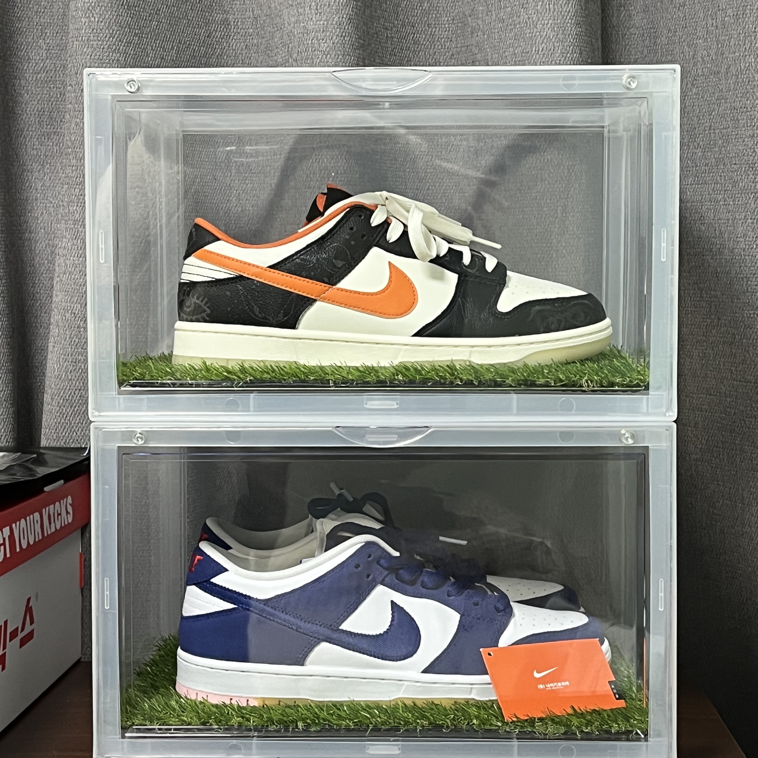 Nike Dunk Low Retro PRM Halloween, Nike SB Dunk Low Pro Premium Deep Royal Blue 착용 스타일