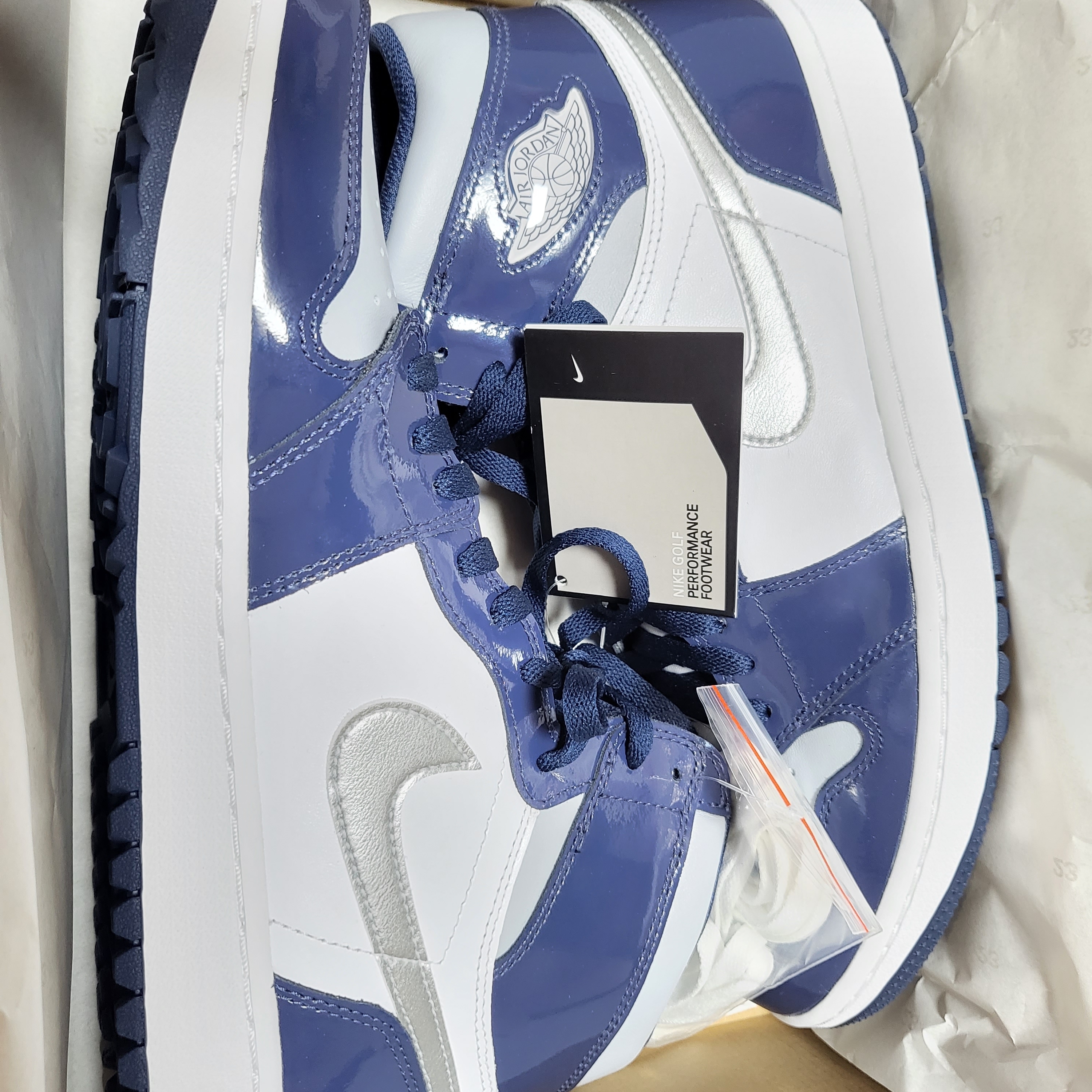 Jordan 1 High Golf Midnight Navy 착용 스타일 - 4