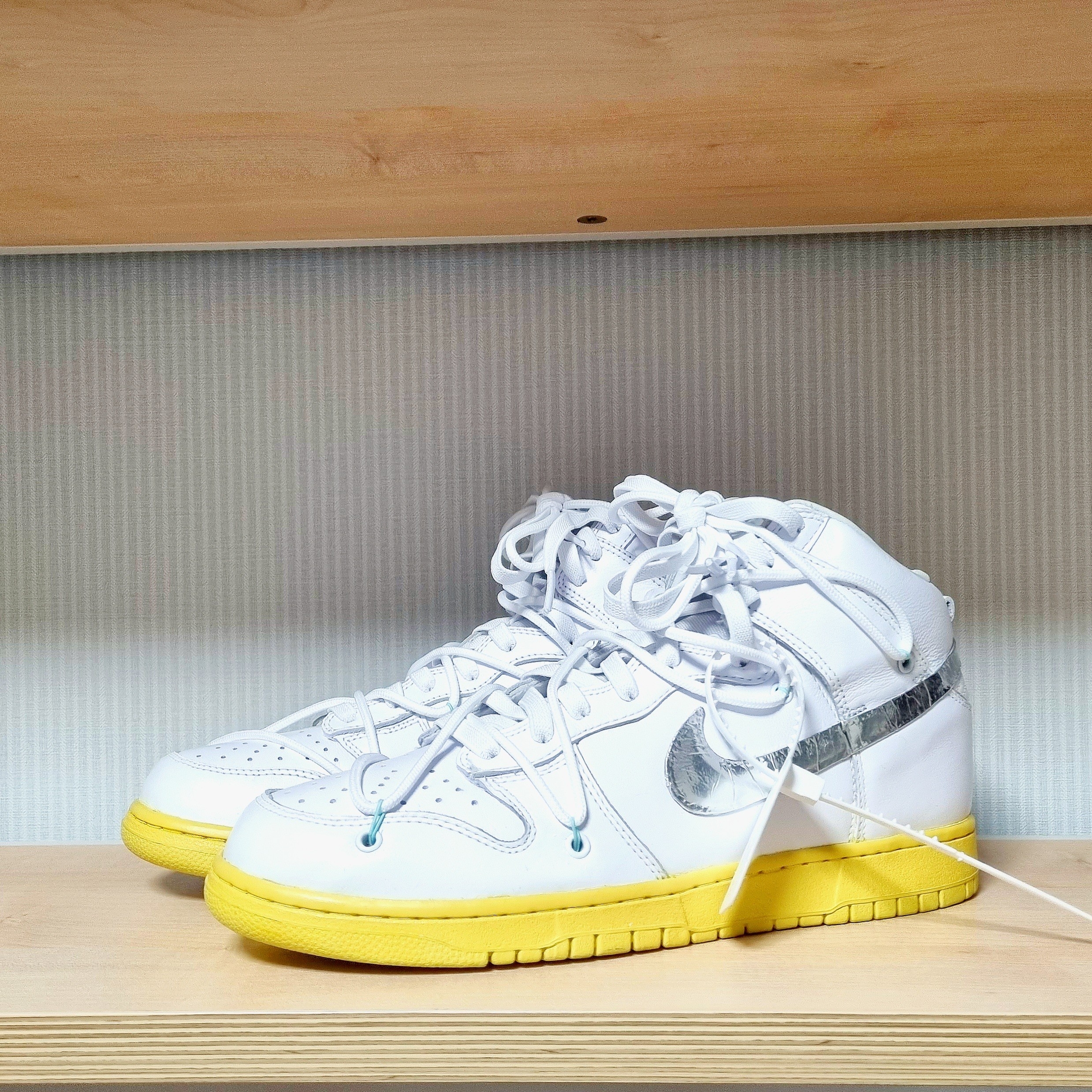 Nike x Off-White Dunk Low The 50 - Lot 1, Nike Dunk High SP Pure Platinum 착용 스타일 - 1