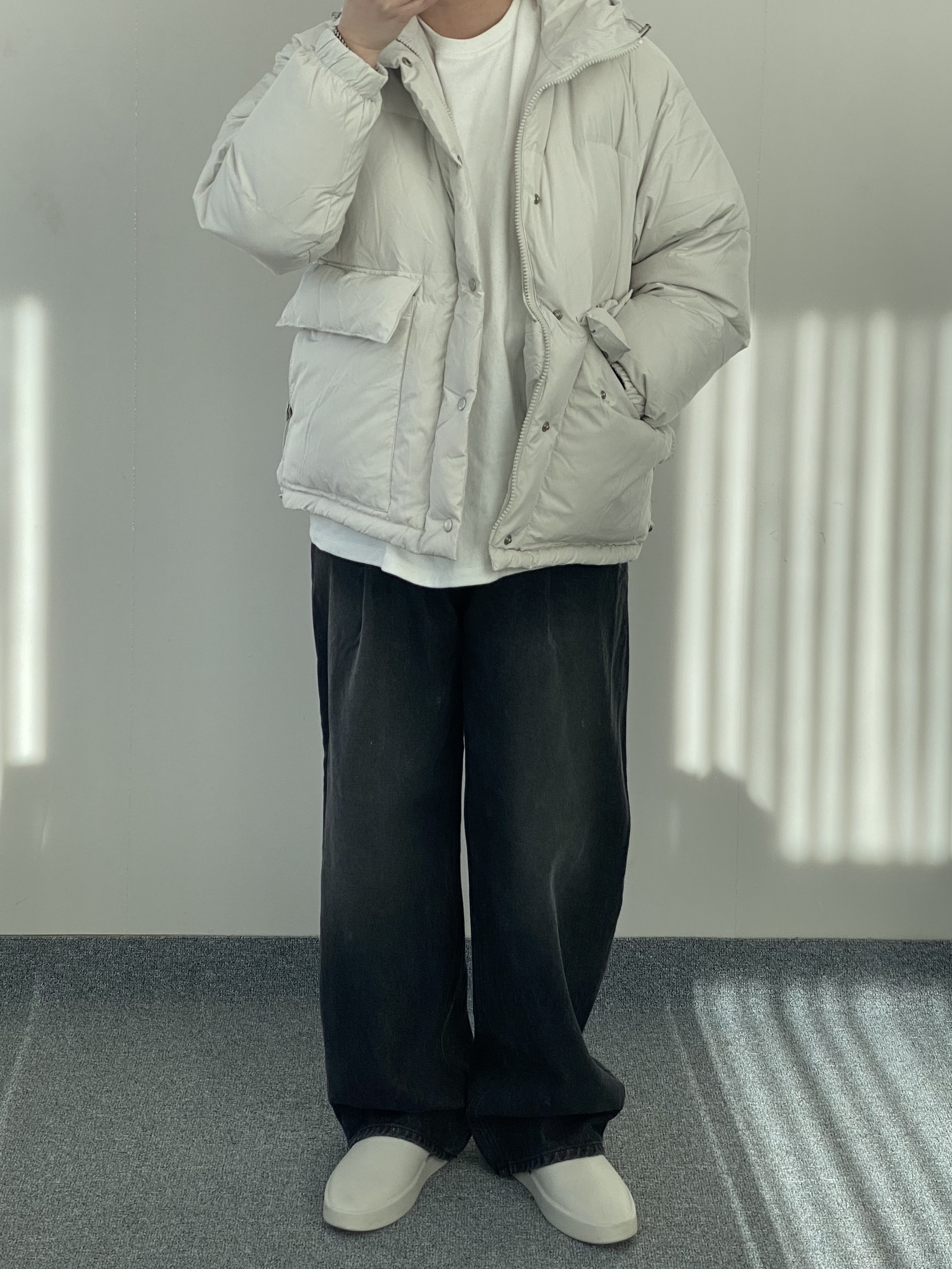 Fear of God The California Cement 착용 스타일
