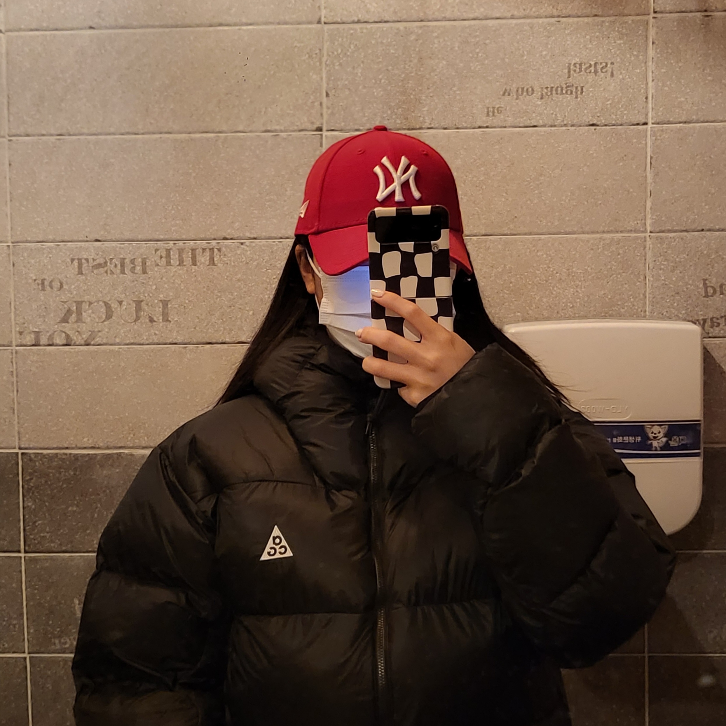 Nike ACG Therma-Fit ADV Lunar Lake Puffer Jacket Black - Asia 착용 스타일