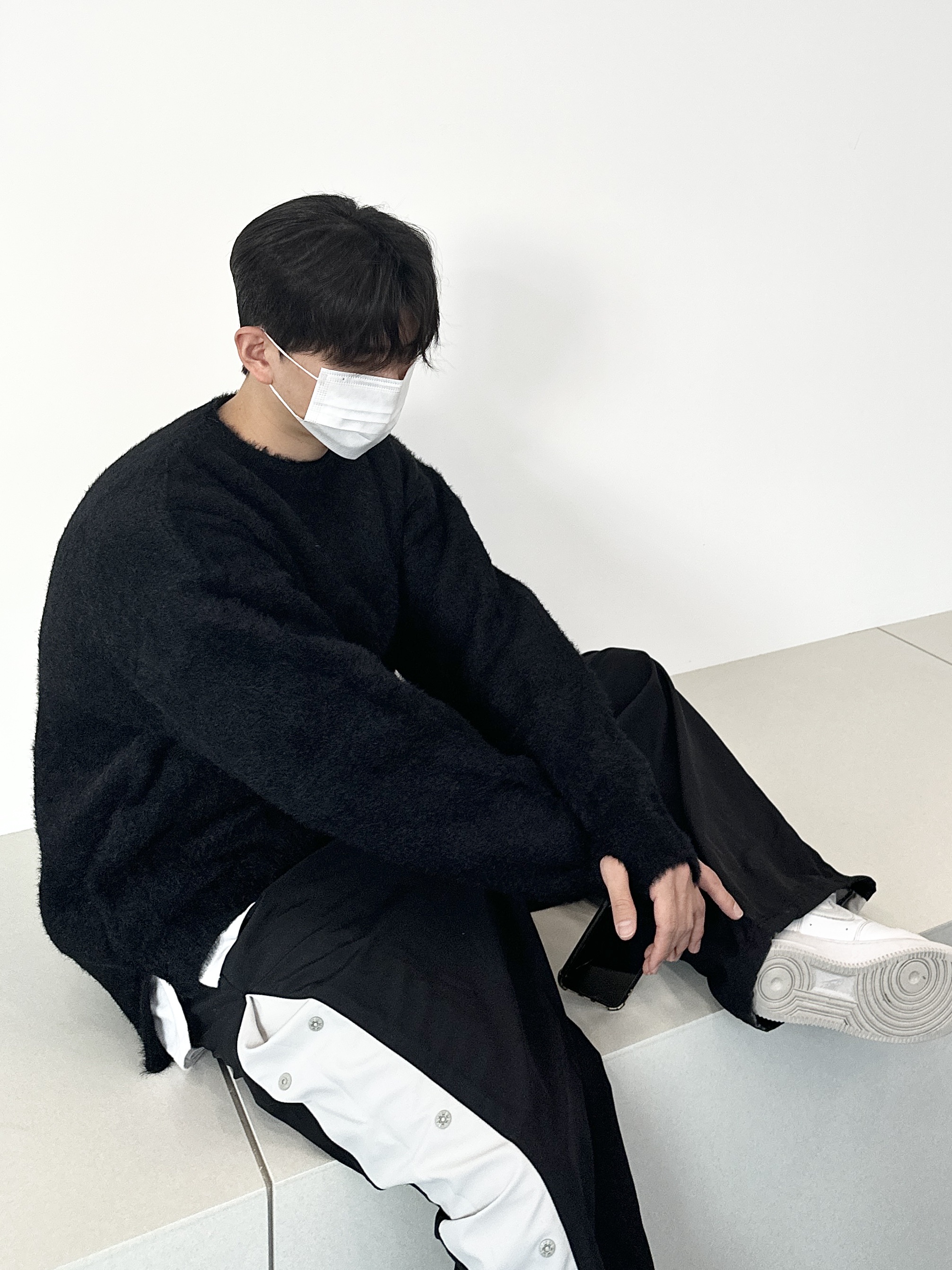Nike Air Force 1 '07 Low White 착용 스타일 - 1