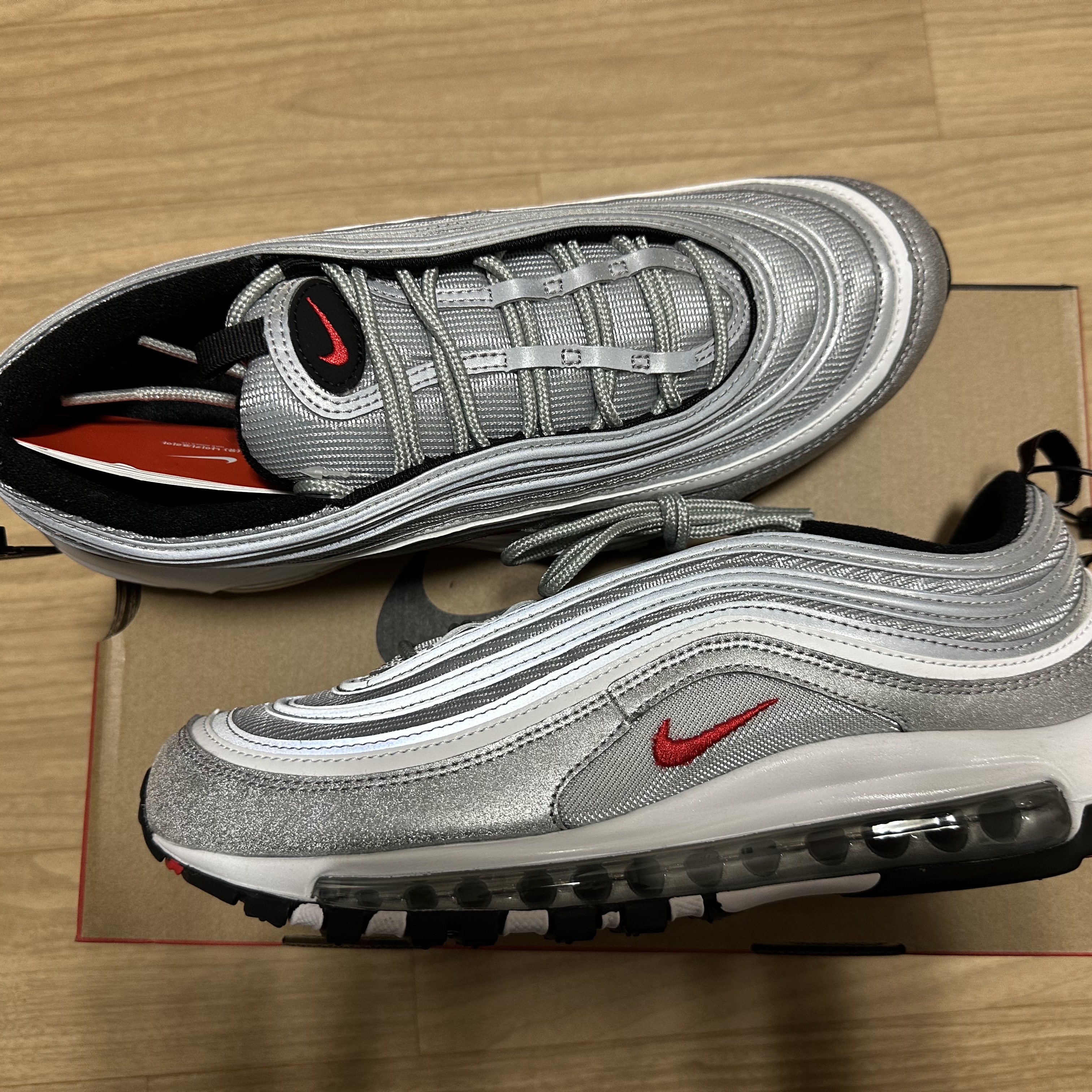 Nike Air Max 97 OG Silver Bullet 2022 착용 스타일 - 1