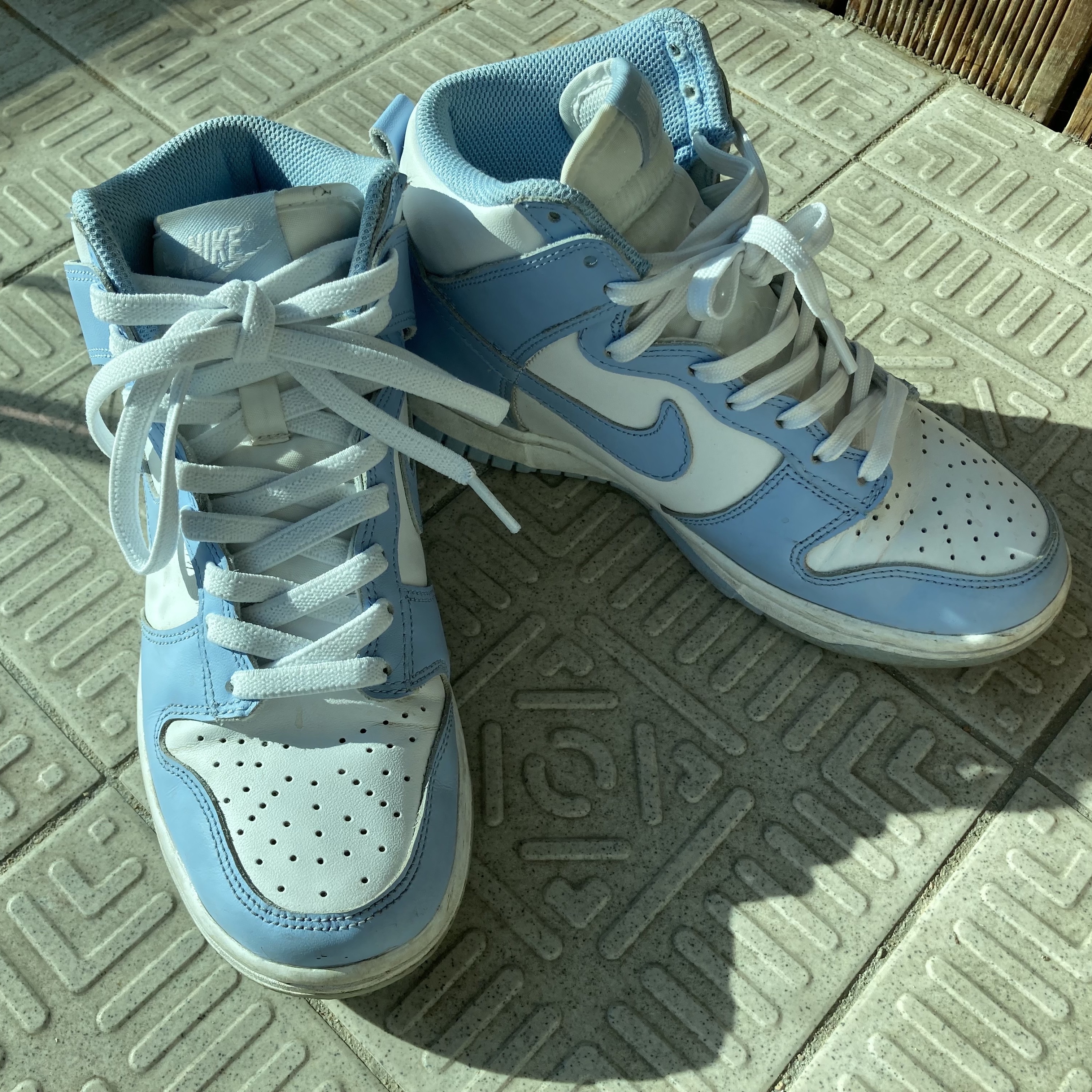 (W) Nike Dunk High Aluminum 착용 스타일