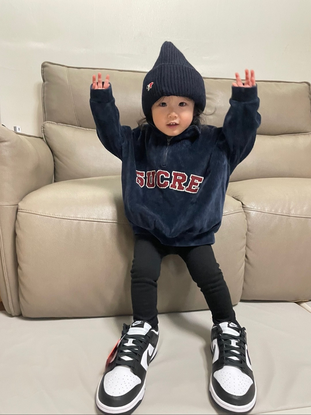 Nike Dunk Low Retro Black 착용 스타일 - 2