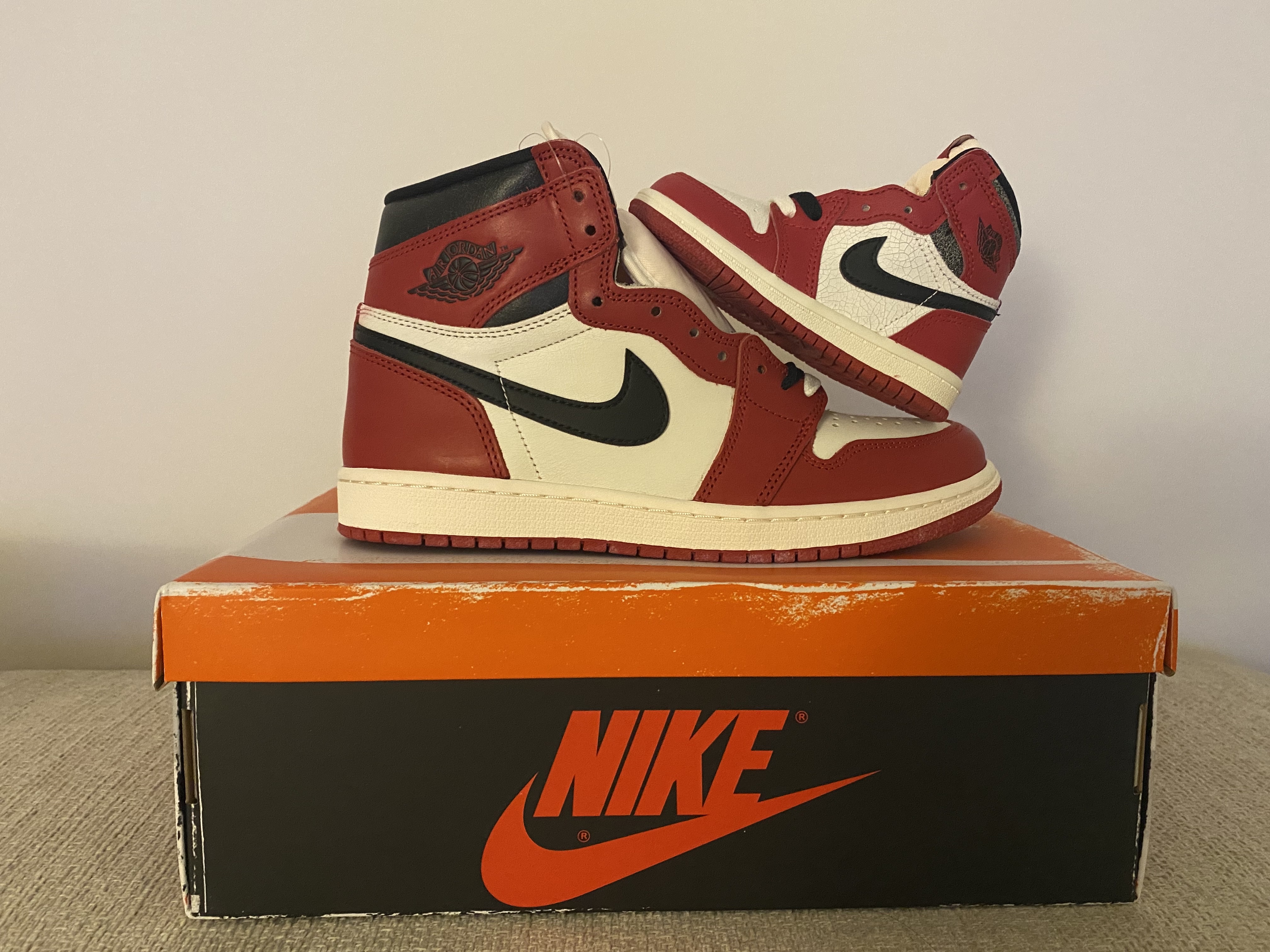 Jordan 1 Retro High OG Chicago 2022, (TD) Jordan 1 Retro High OG Chicago 2022 착용 스타일
