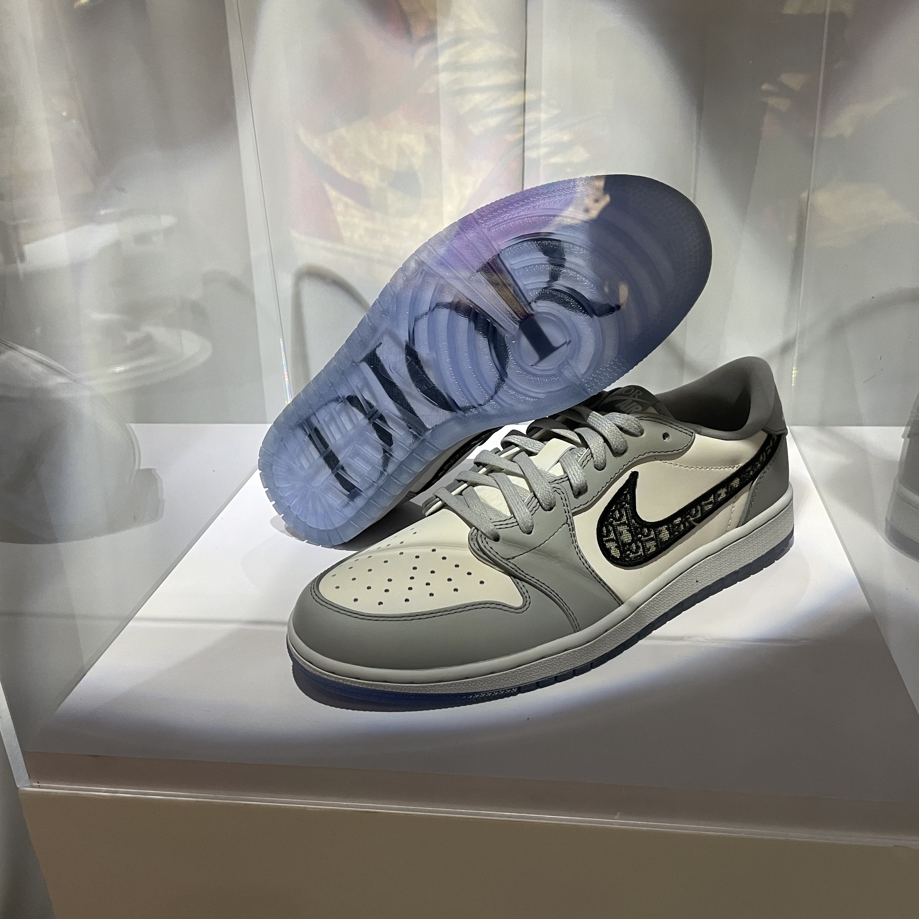 Jordan 1 x Dior Low OG 착용 스타일