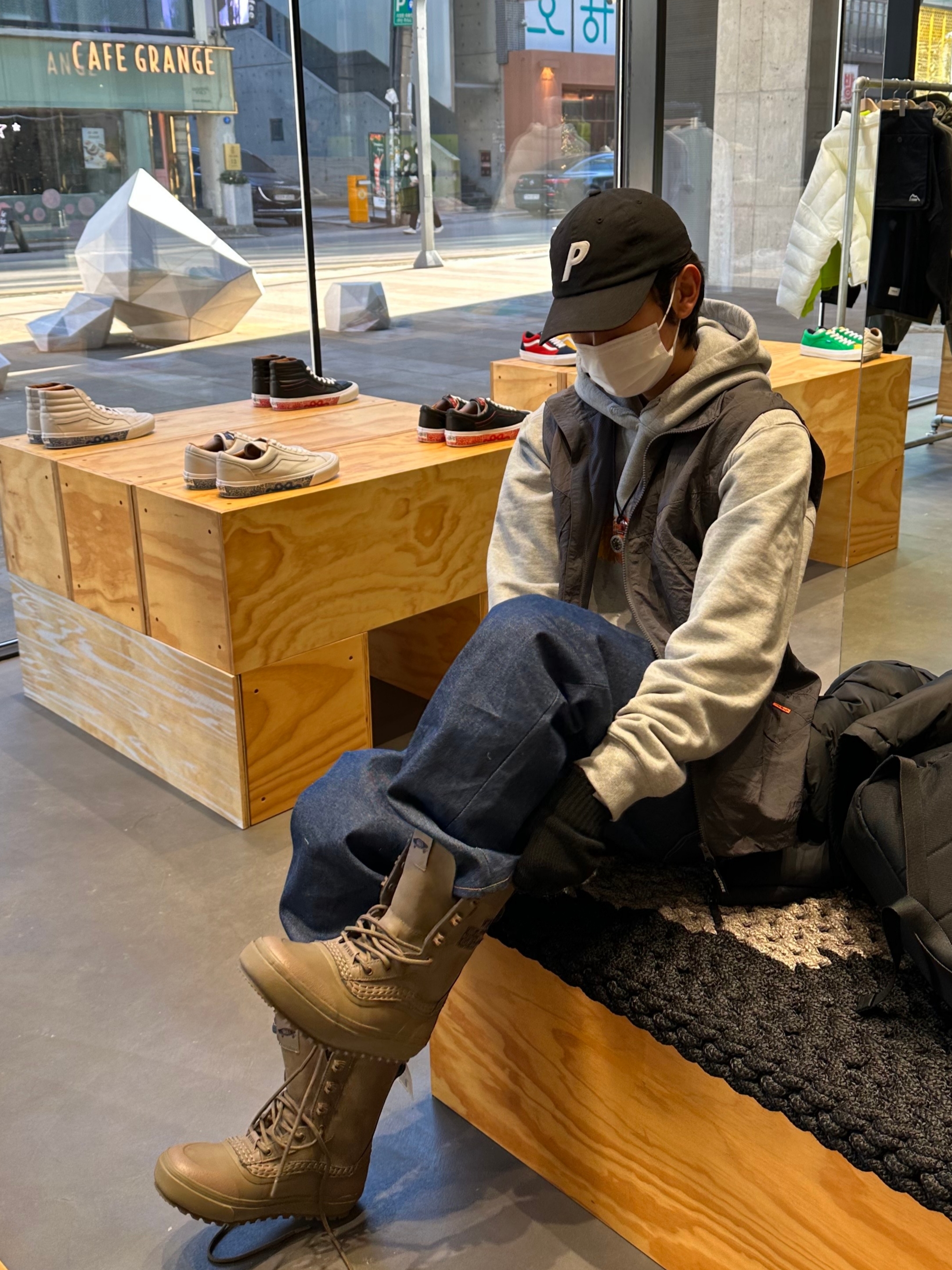 wtapsVANS VAULT X WTAPS UA STANDARD SNOW MTE - 長靴/レインシューズ