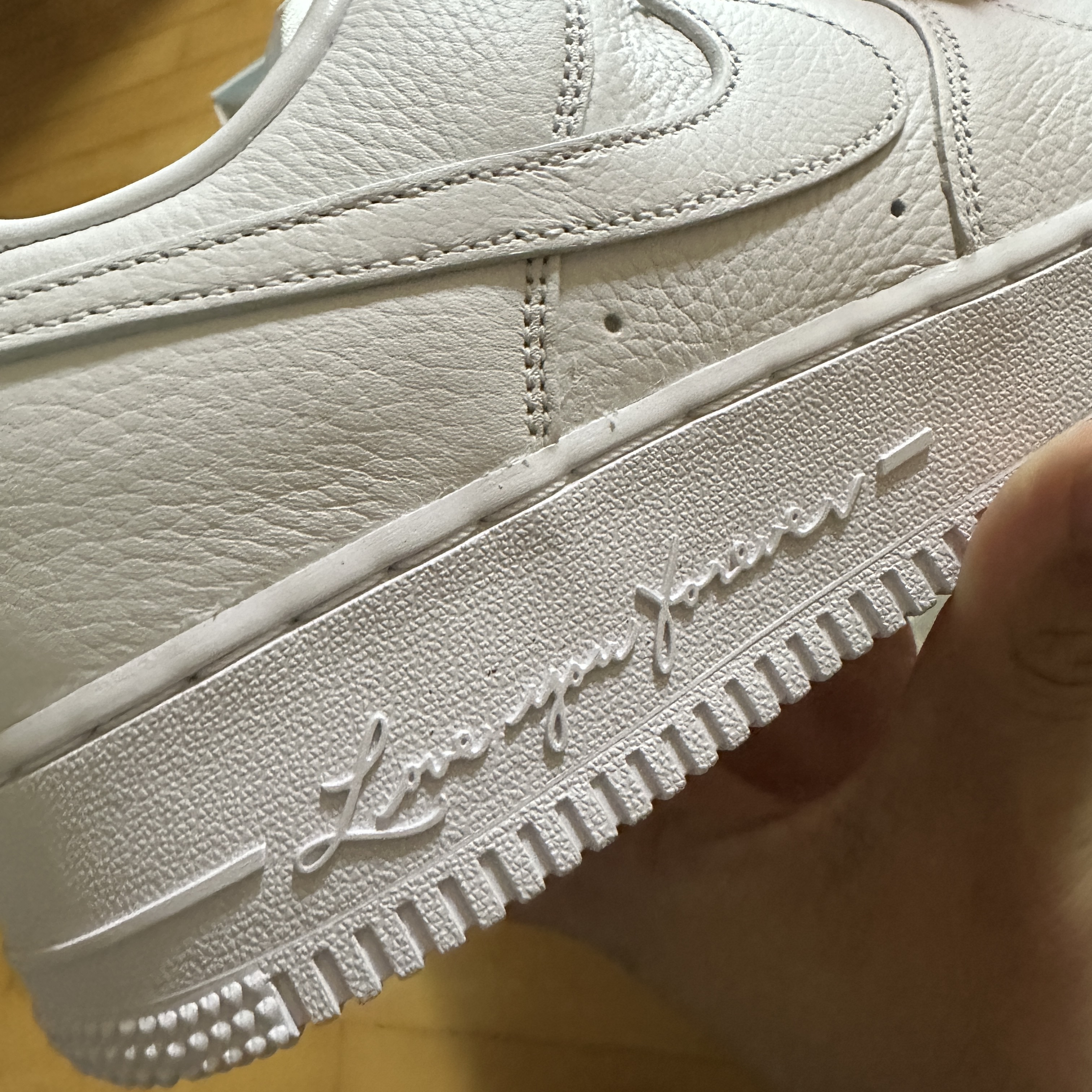 Nike x Drake Nocta Air Force 1 Low SP Certified Lover Boy White 착용 스타일 - 2