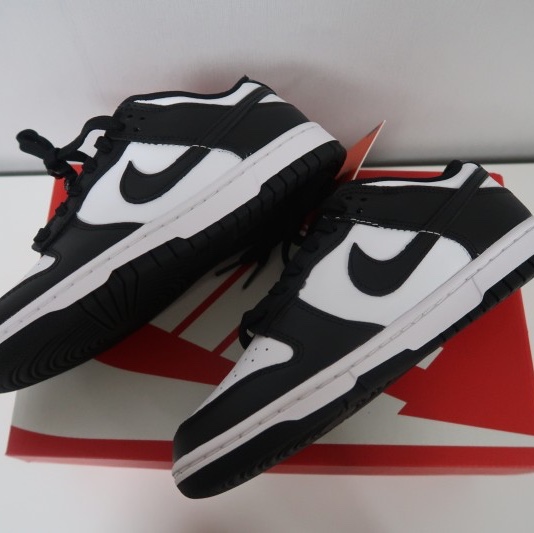 (W) Nike Dunk Low Black 착용 스타일 - 4