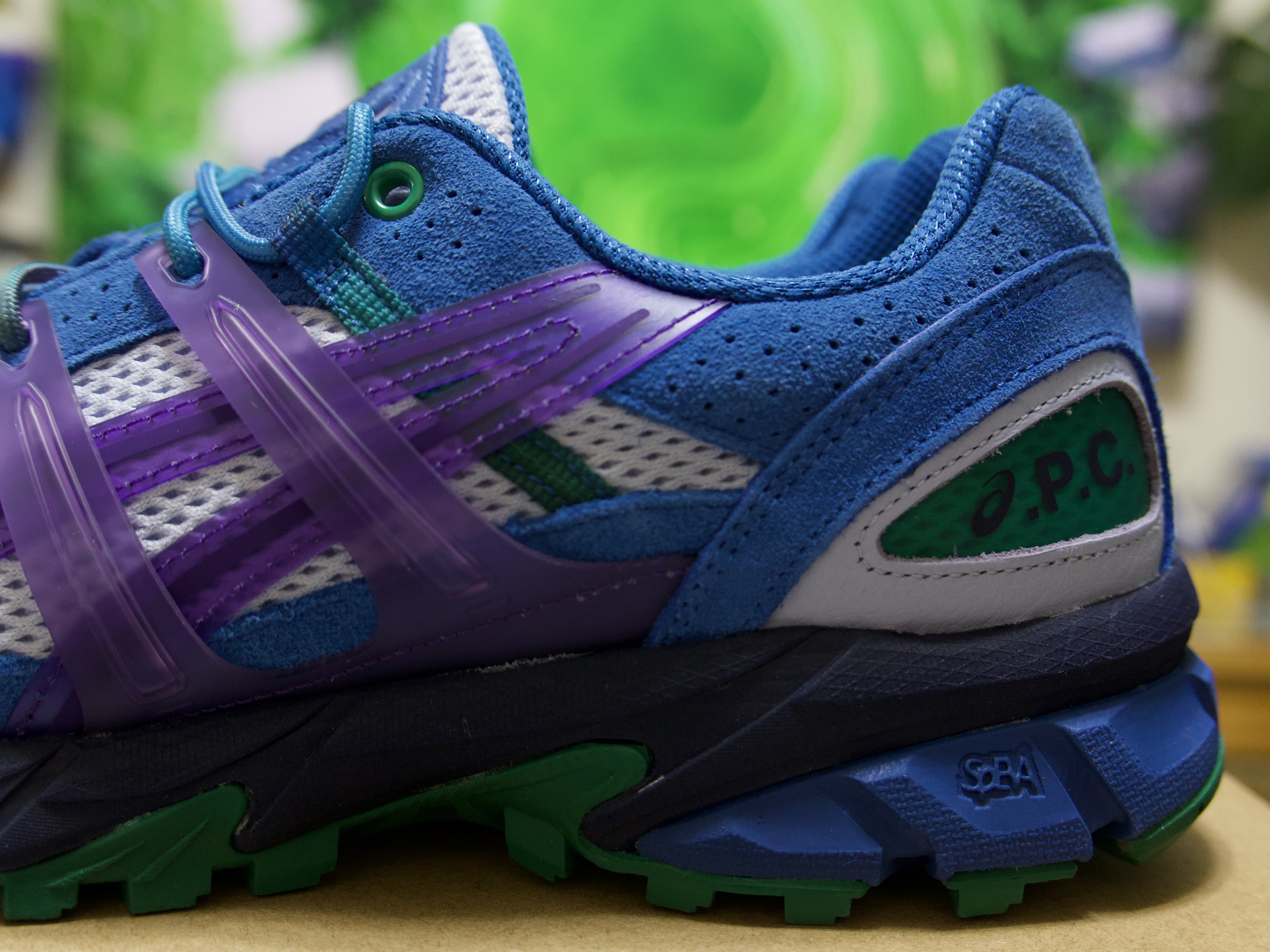 Asics x A.P.C. Gel-Sonoma 15-50 Blue 착용 스타일 - 5