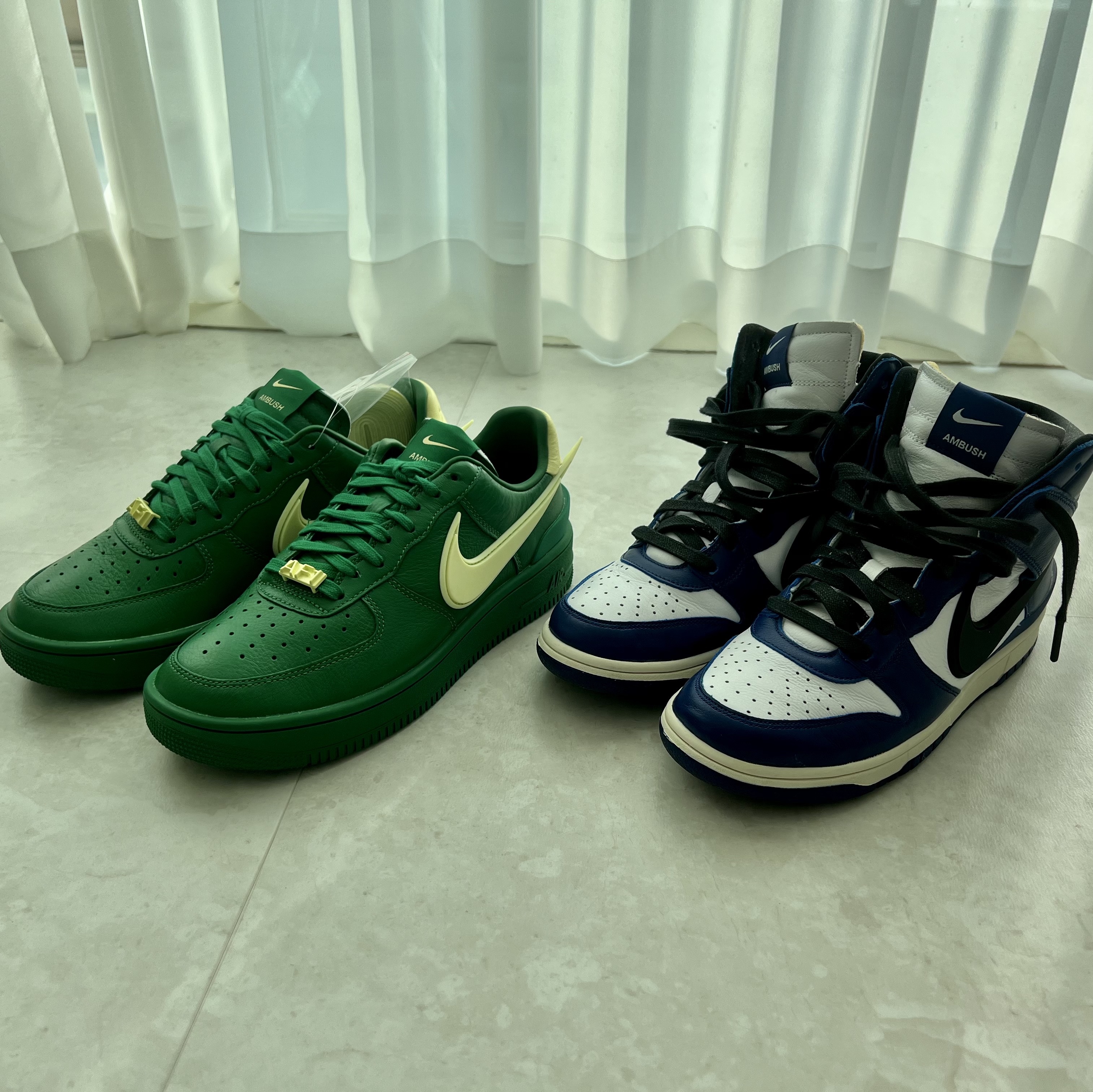 Jordan 1 Retro High OG Pine Green Black, Jordan 1 Retro High OG Gorge Green 착용 스타일 - 3