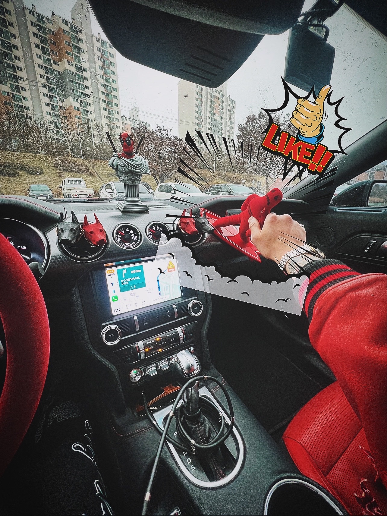 Supreme x MLB Kanji Teams Lightweight Balaclava Yankees Red - 22FW, Supreme x MLB Kanji Teams Lightweight Balaclava White Sox Black - 22FW 착용 스타일 - 5