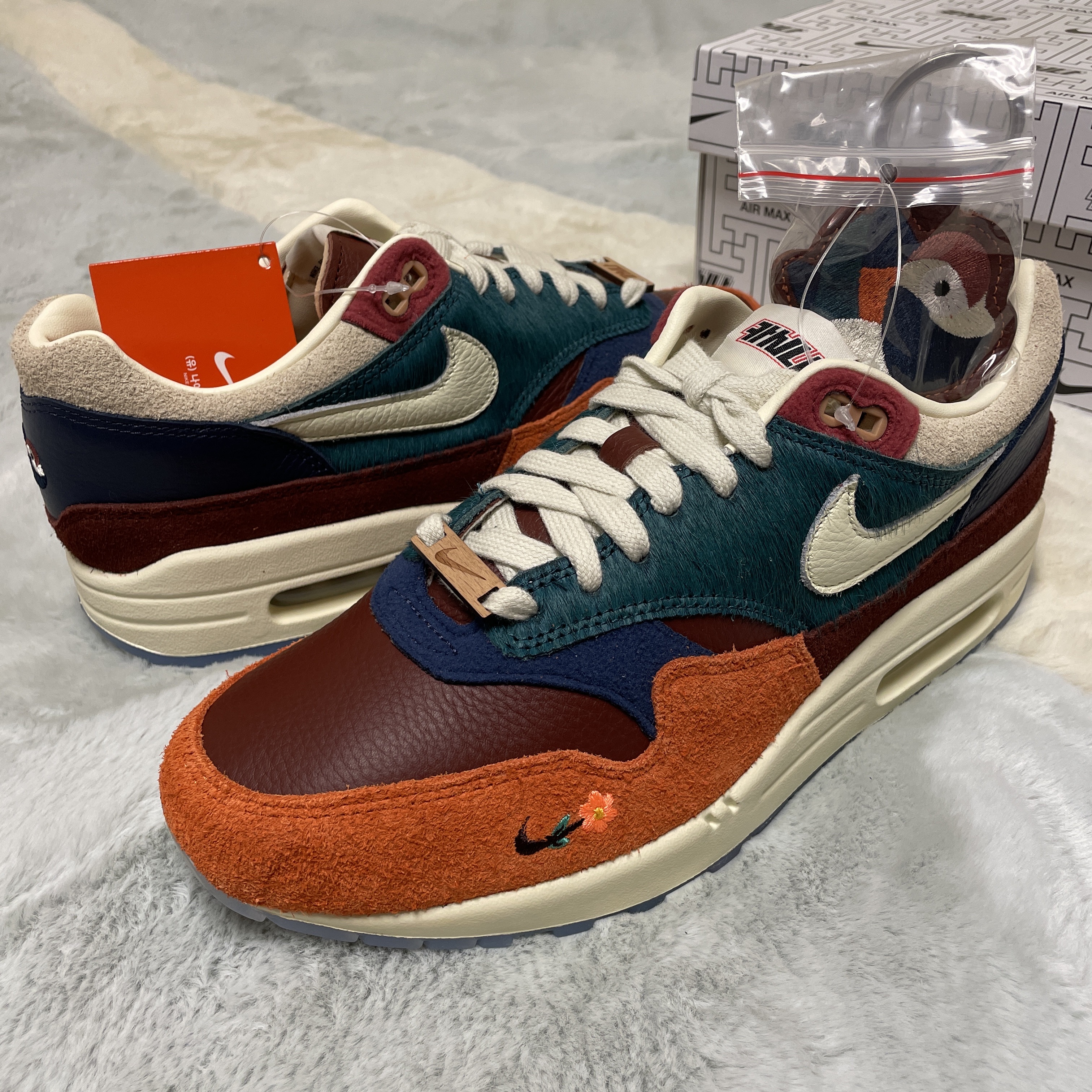 Nike x Kasina Air Max 1 SP Won-Ang Orange 착용 스타일