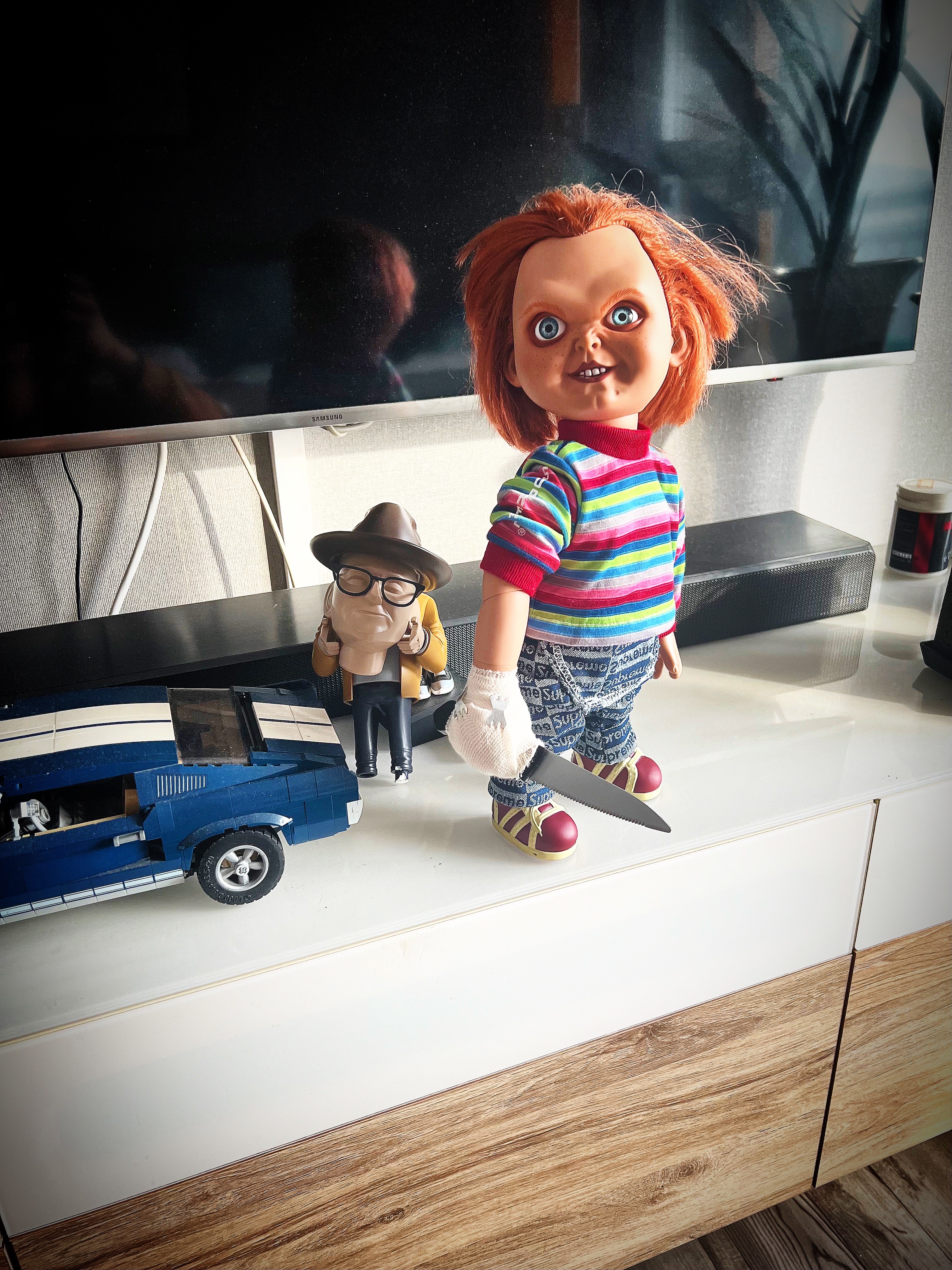 Supreme Chucky Doll - 20FW, Lego Ford Mustang 착용 스타일 - 2