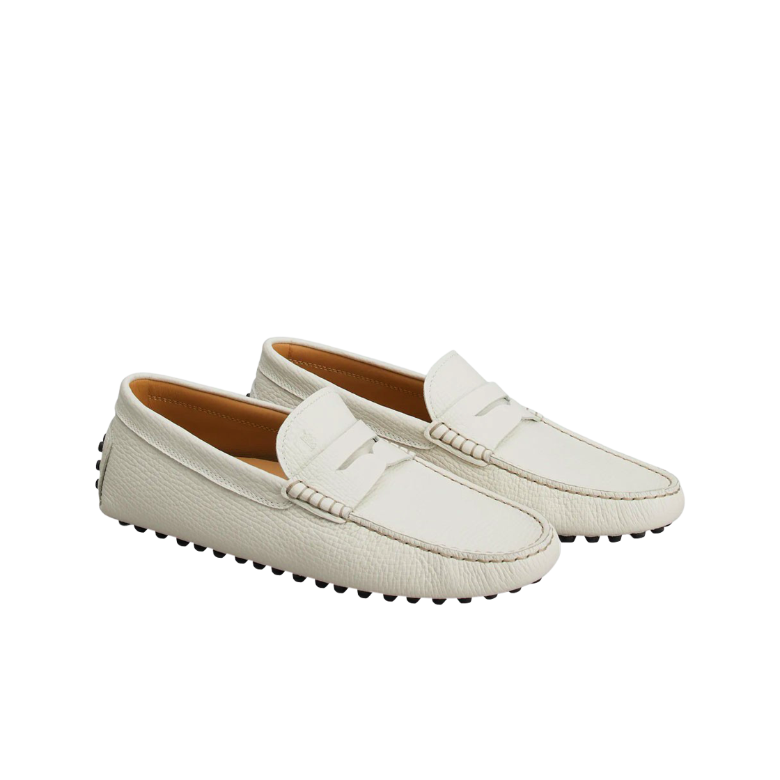 토즈 고미노 가죽 드라이빙 슈즈 화이트(Tod's Gommino Leather Driving Shoes White) - 2