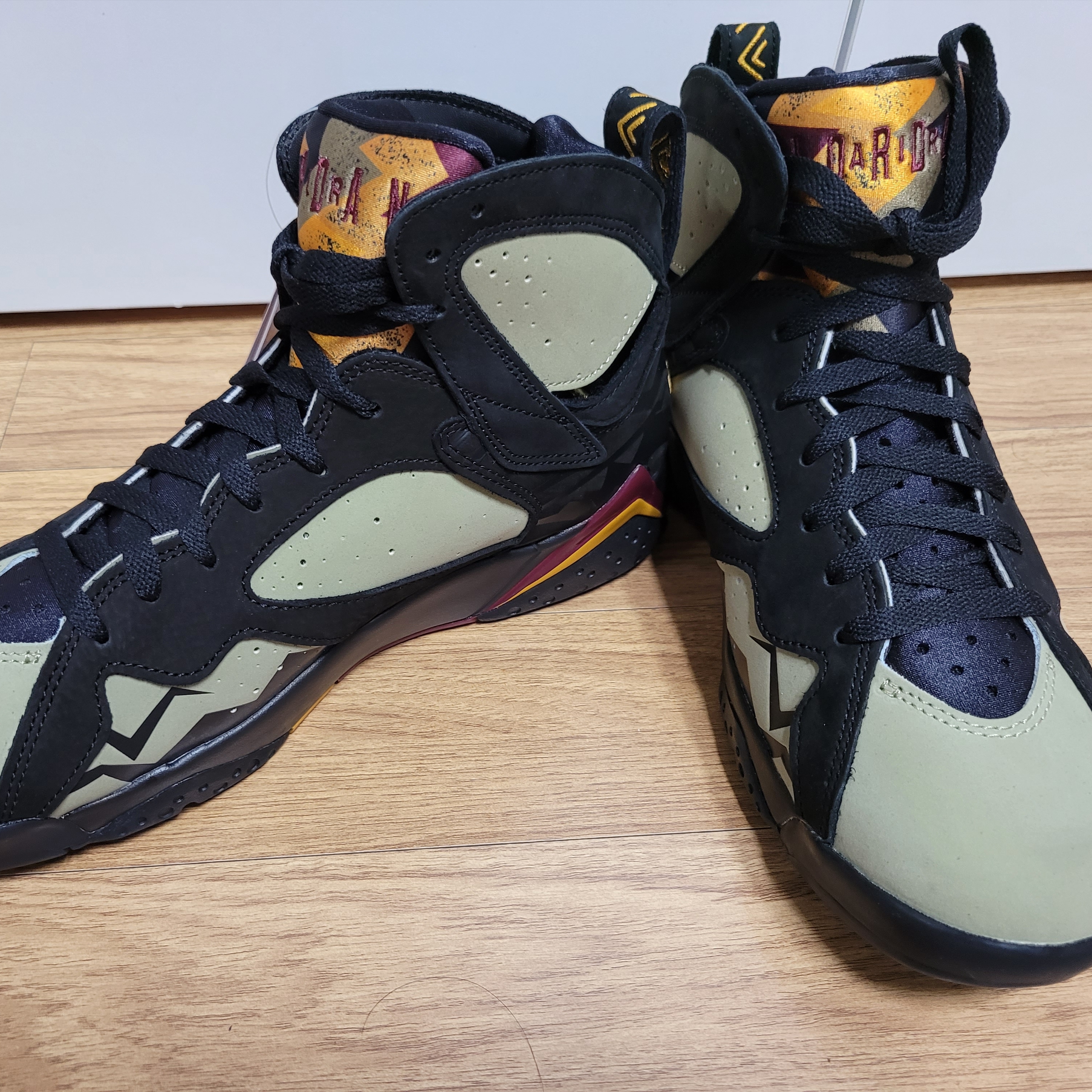 Jordan 7 Retro SE Olive 착용 스타일