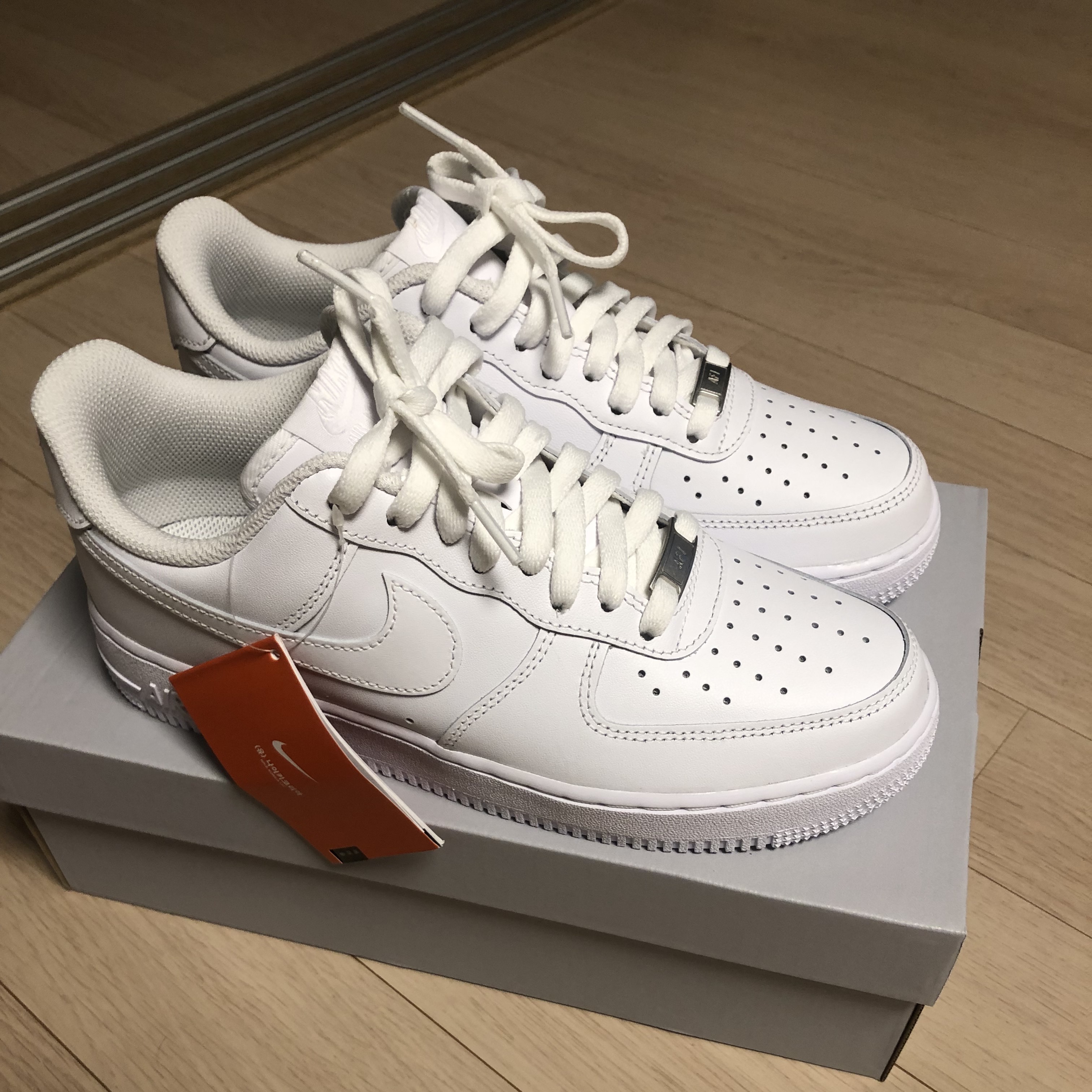 Nike Air Force 1 '07 Low White 착용 스타일