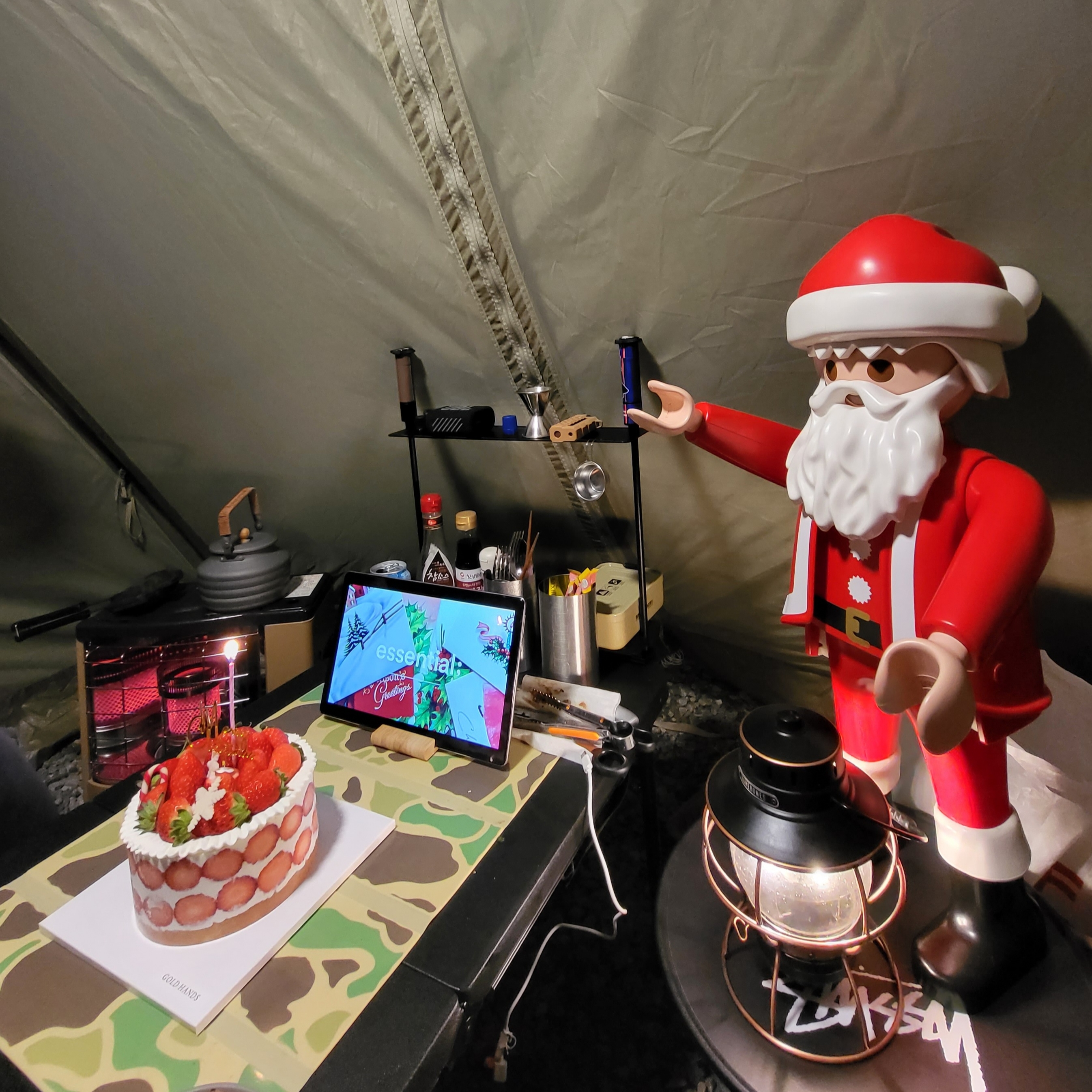 Playmobil Santa XXL 착용 스타일