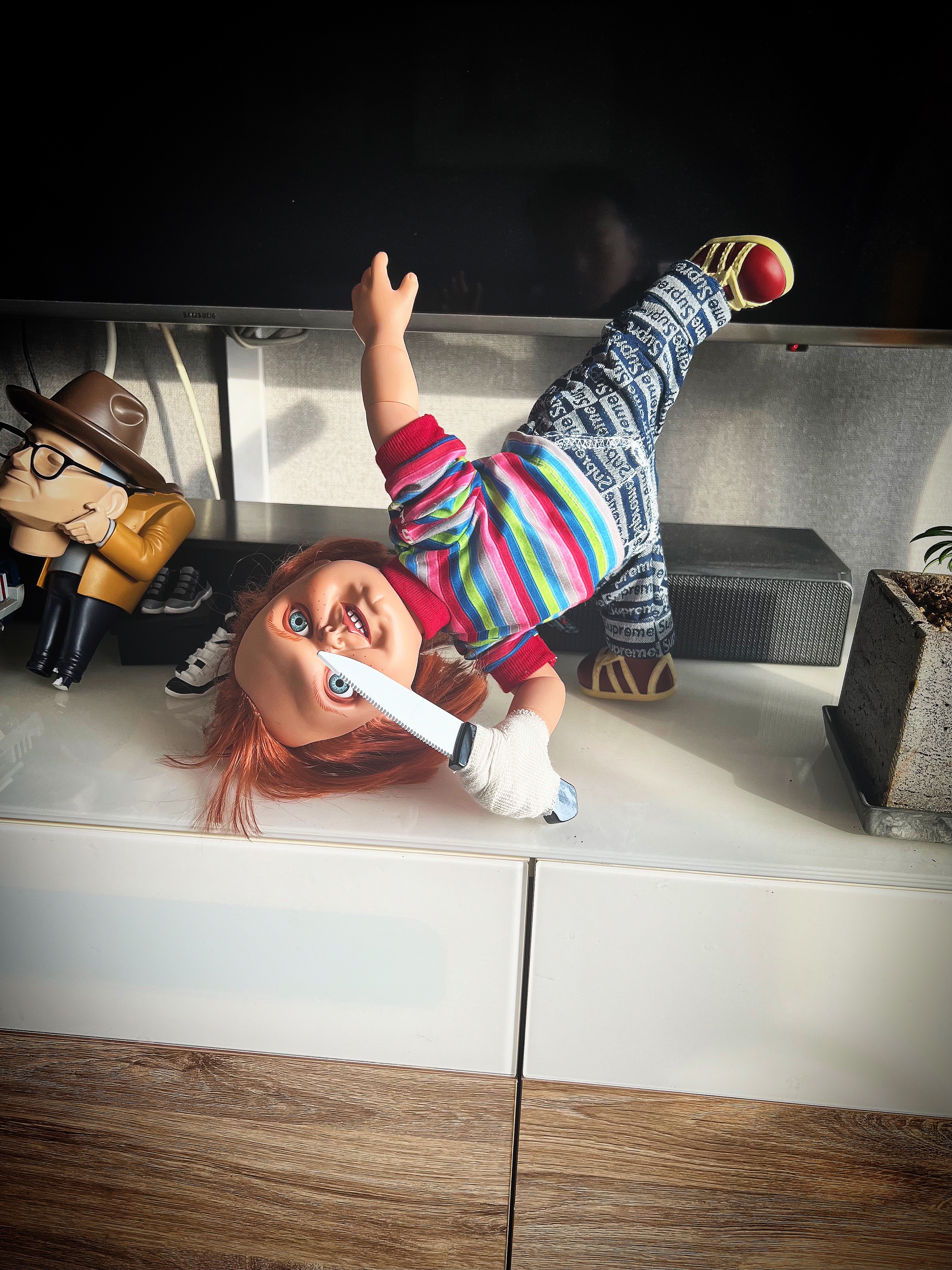 Supreme Chucky Doll - 20FW, Lego Ford Mustang 착용 스타일 - 3