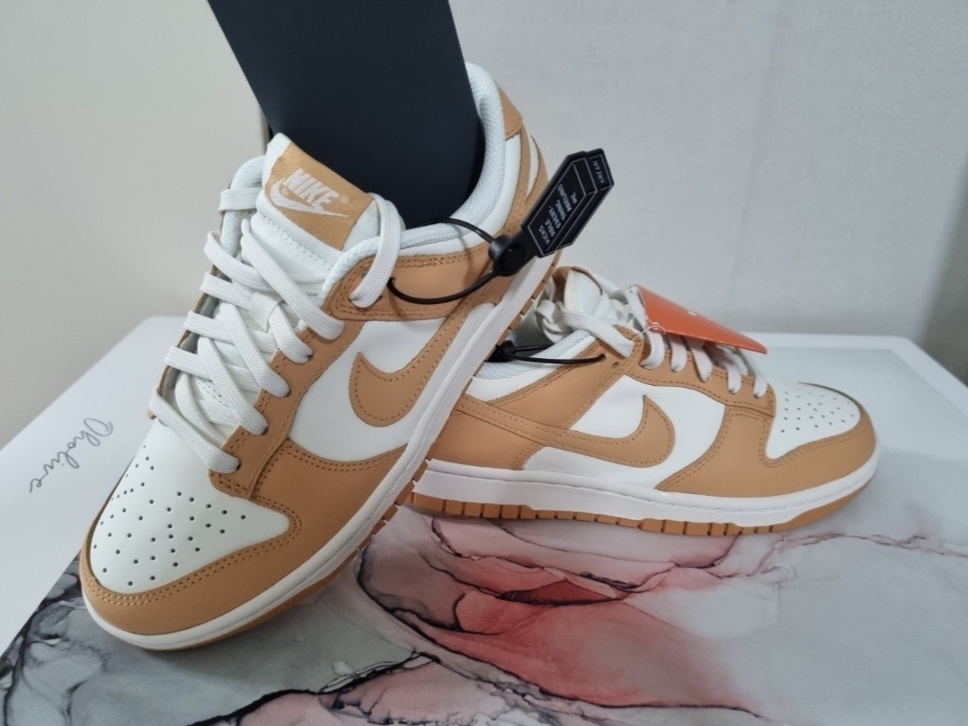 (W) Nike Dunk Low Harvest Moon 착용 스타일