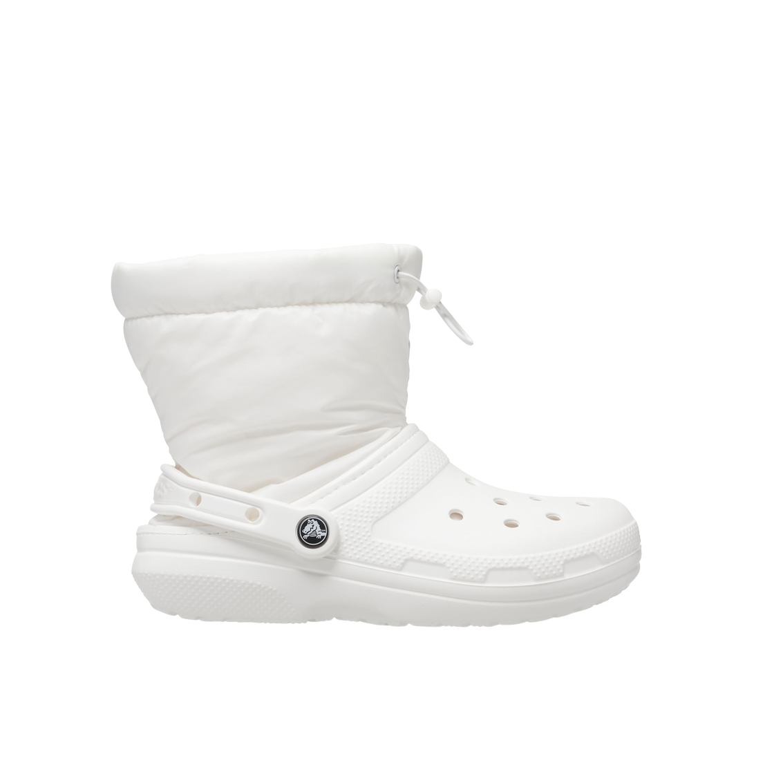 크록스 클래식 라인드 네오 퍼프 부츠 화이트